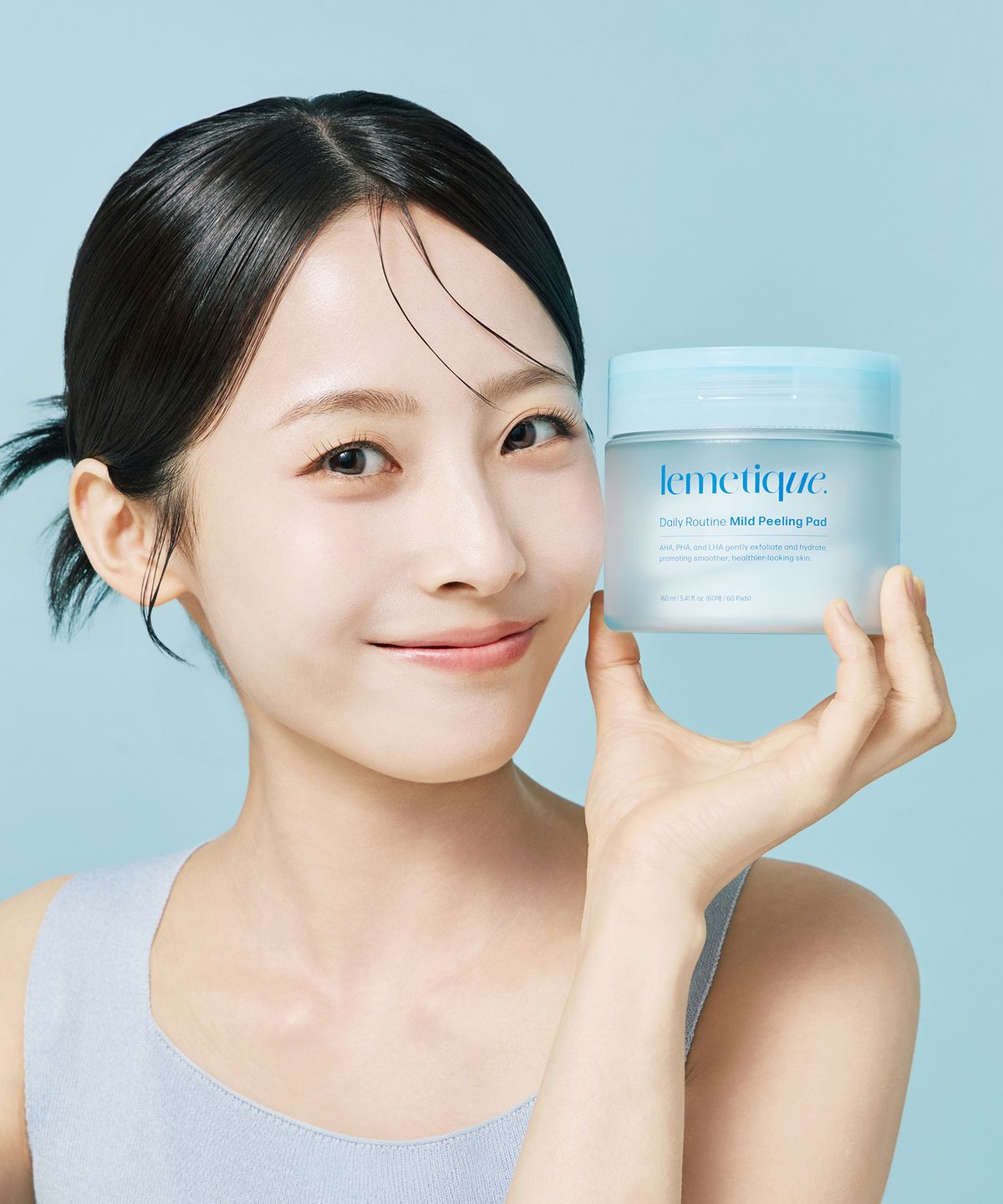 르메티크(LEMETIQUE) 데일리 루틴 마일드 필링패드 160ml/60매