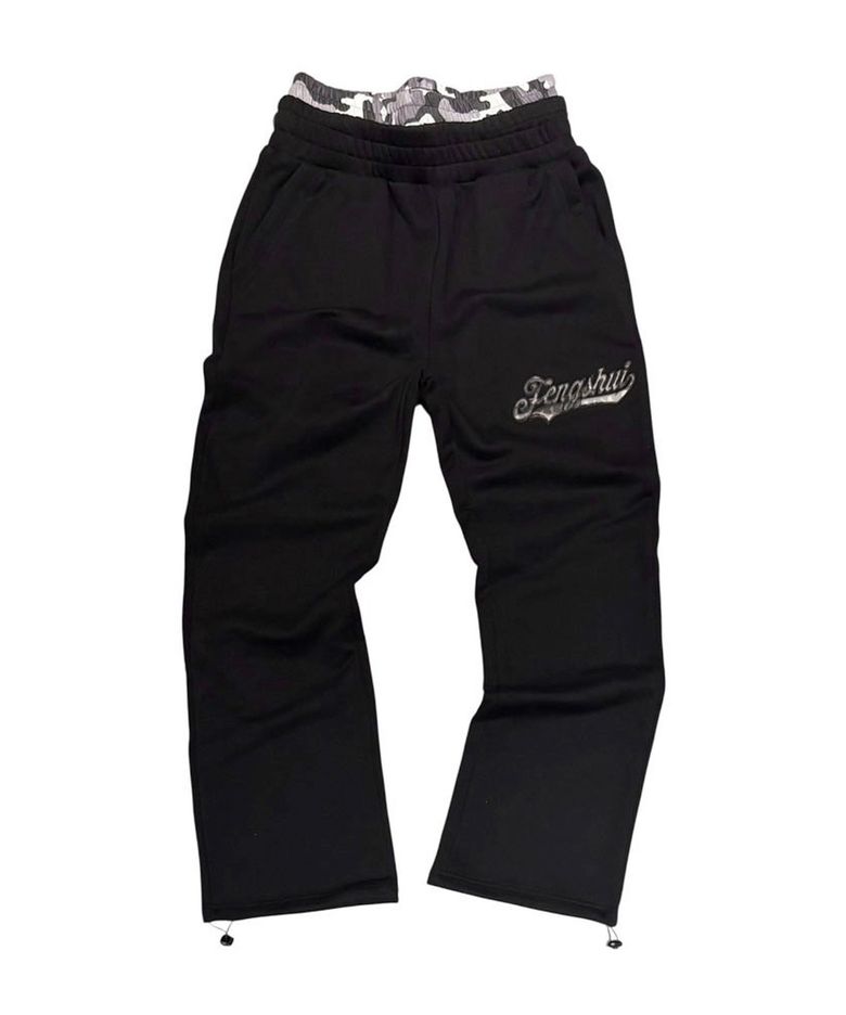 Fengshui Snow Camo sagging sweatpants