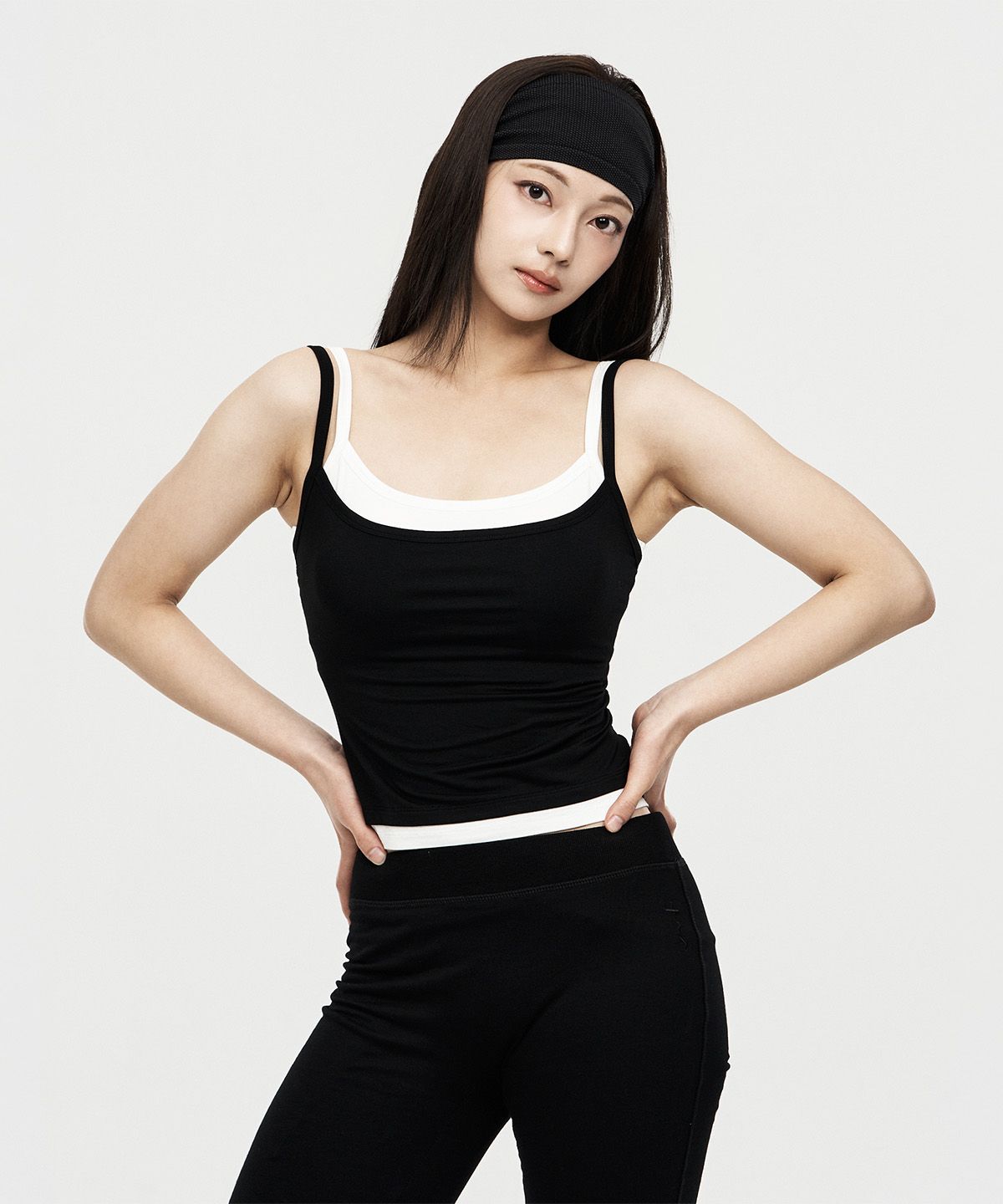 제이엘브(JELEVE) 우먼스 레이어드 슬리브리스