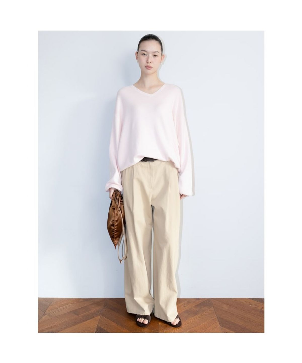 디애퍼처(THE APERTURE) Aperture Boxy Knit Top  Pink (TA6251A04X)