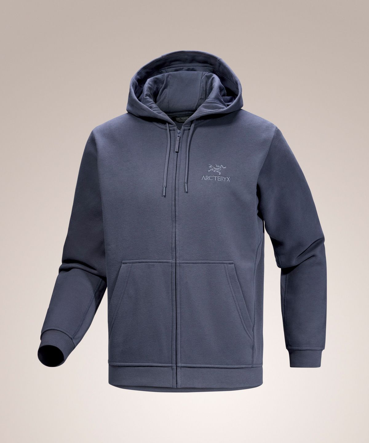 아크테릭스(ARCTERYX) 엠블럼 플리스 풀-짚 후디 남성  - DK STRATUS / AJQSM09929