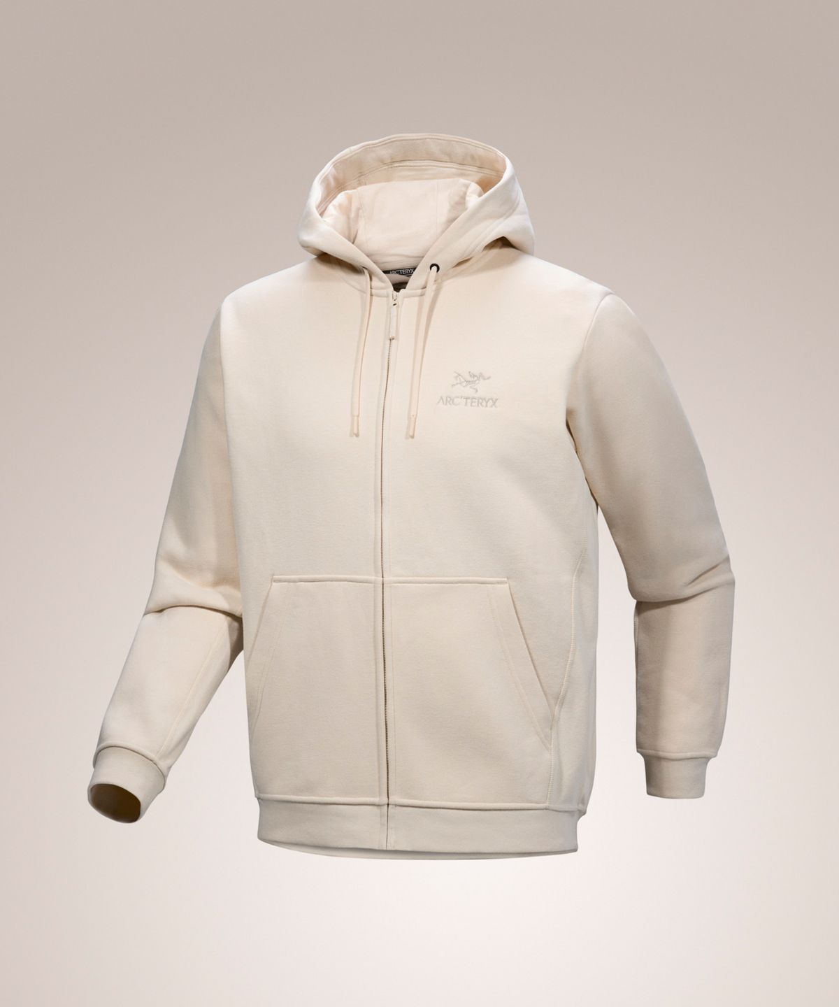 아크테릭스(ARCTERYX) 엠블럼 플리스 풀-짚 후디 남성  - SEA SALT / AJQSM09929