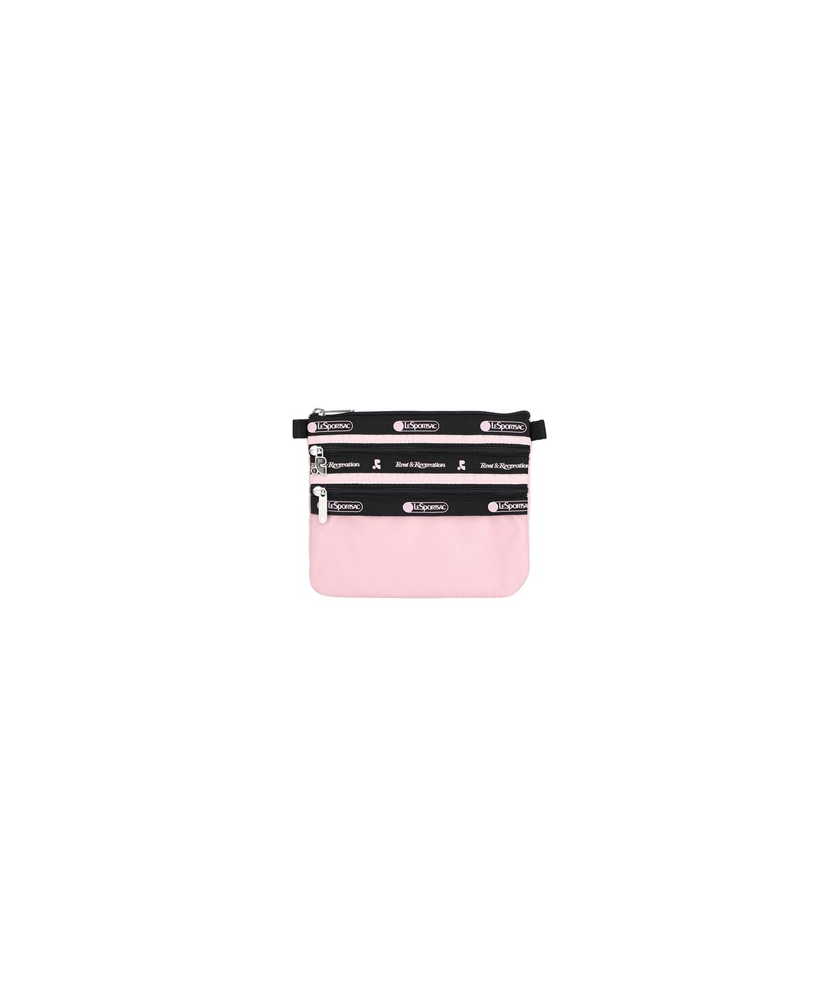 레스트앤레크레이션(REST&RECREATION) RR X LS 3 ZIP COSMETIC - PINK
