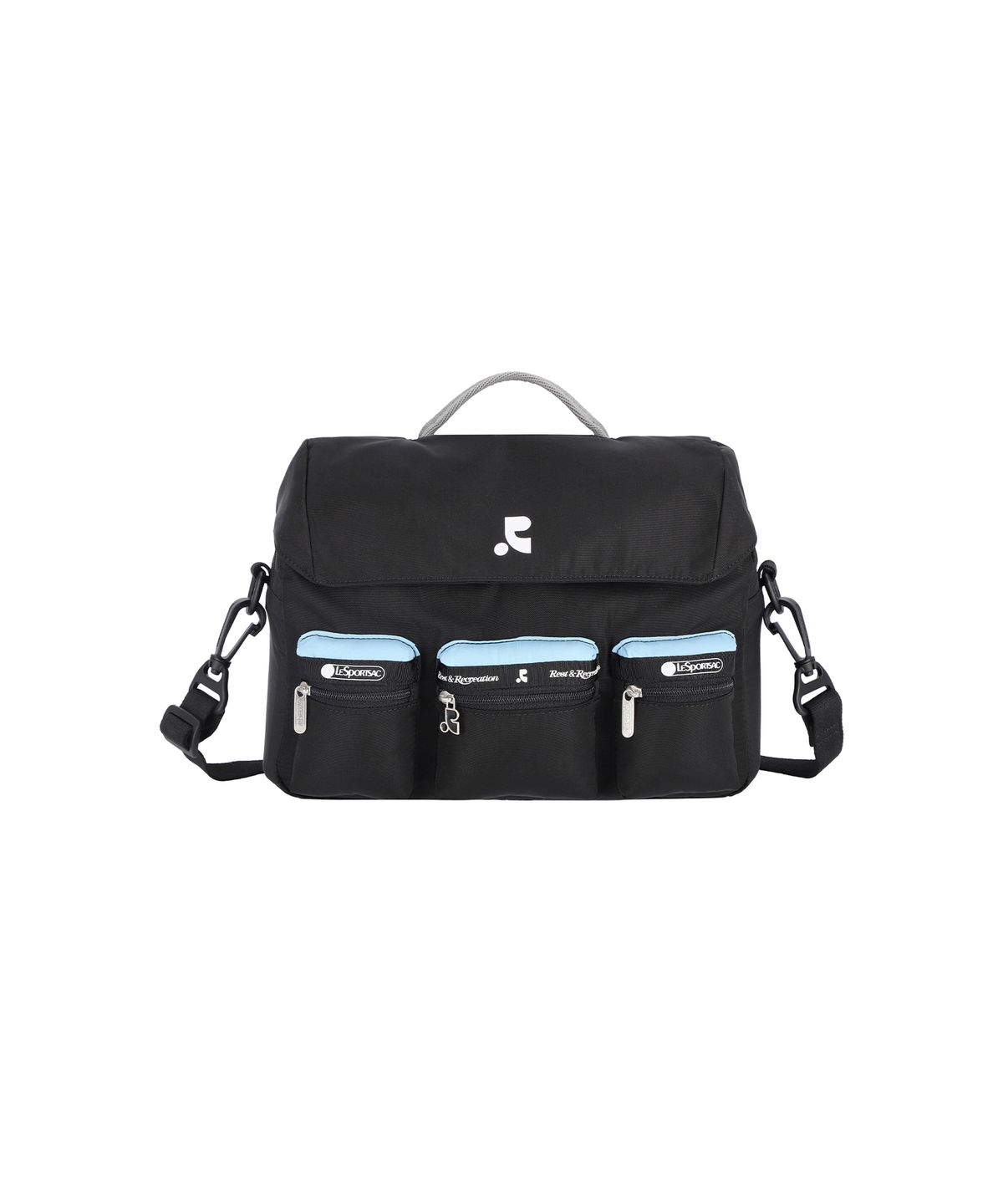 레스트앤레크레이션(REST&RECREATION) RR X LS POCKET CROSSBODY - BLACK