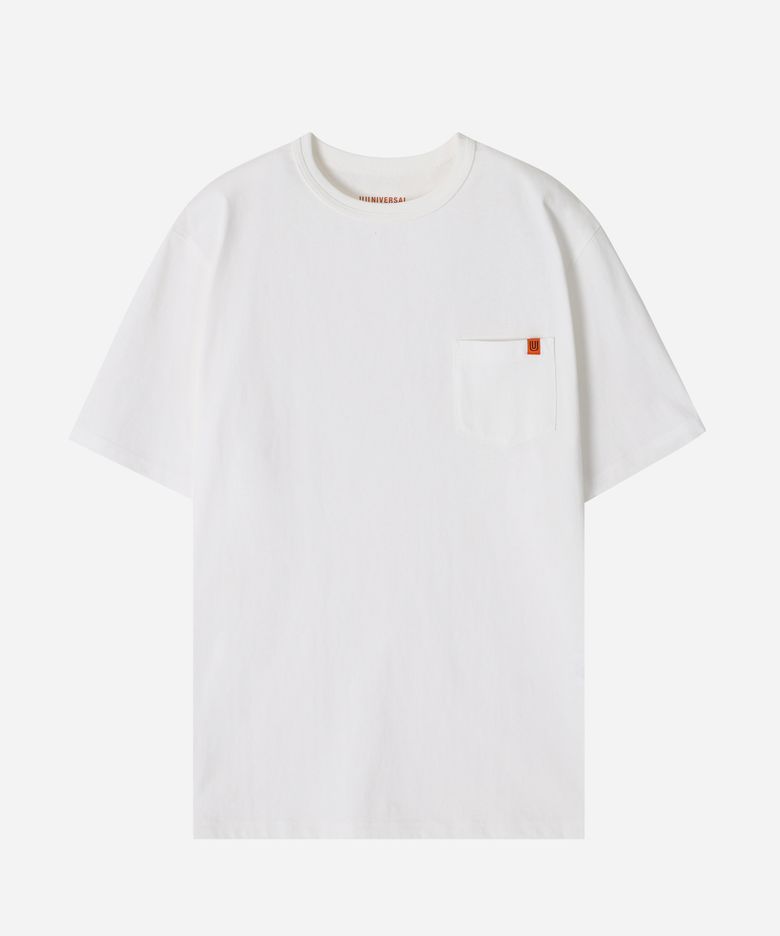 WORKERS POCKET T-SHIRT WHITE