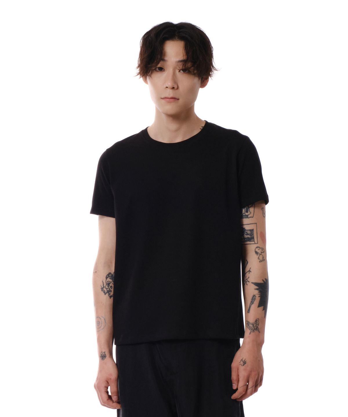 다이브인(DIVEIN) REGULAR FIT T-SHIRTS (BLACK)
