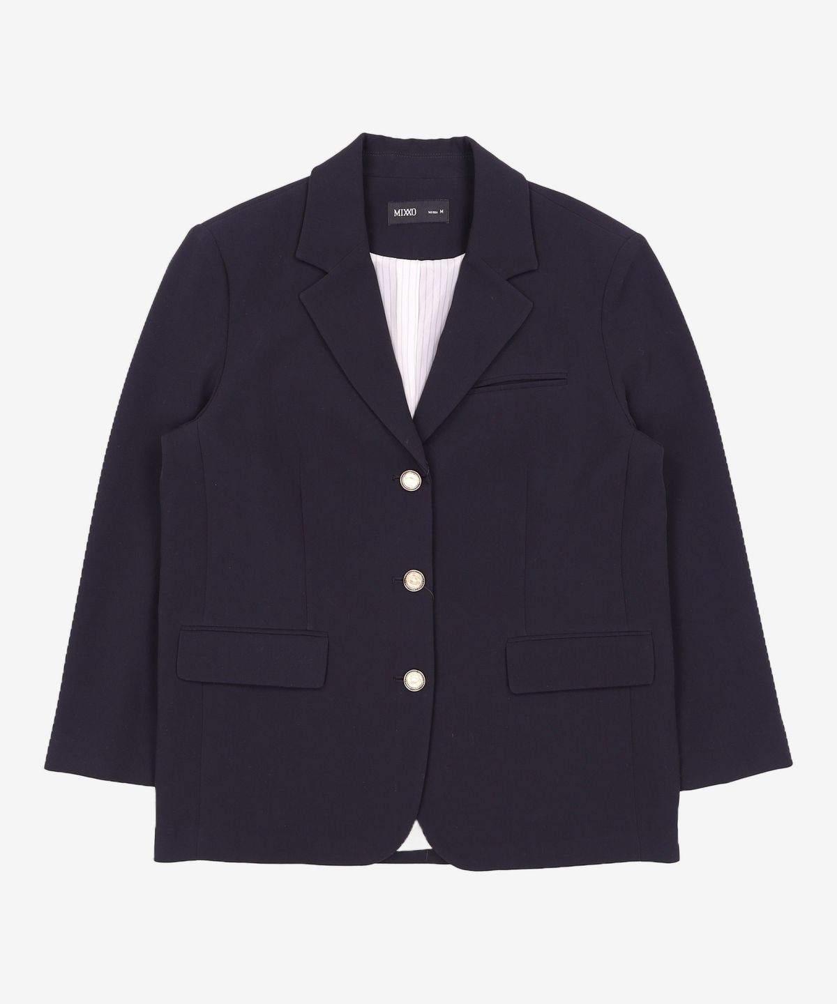 미쏘(MIXXO) 싱글 오버핏 자켓 MIWJKC314G M