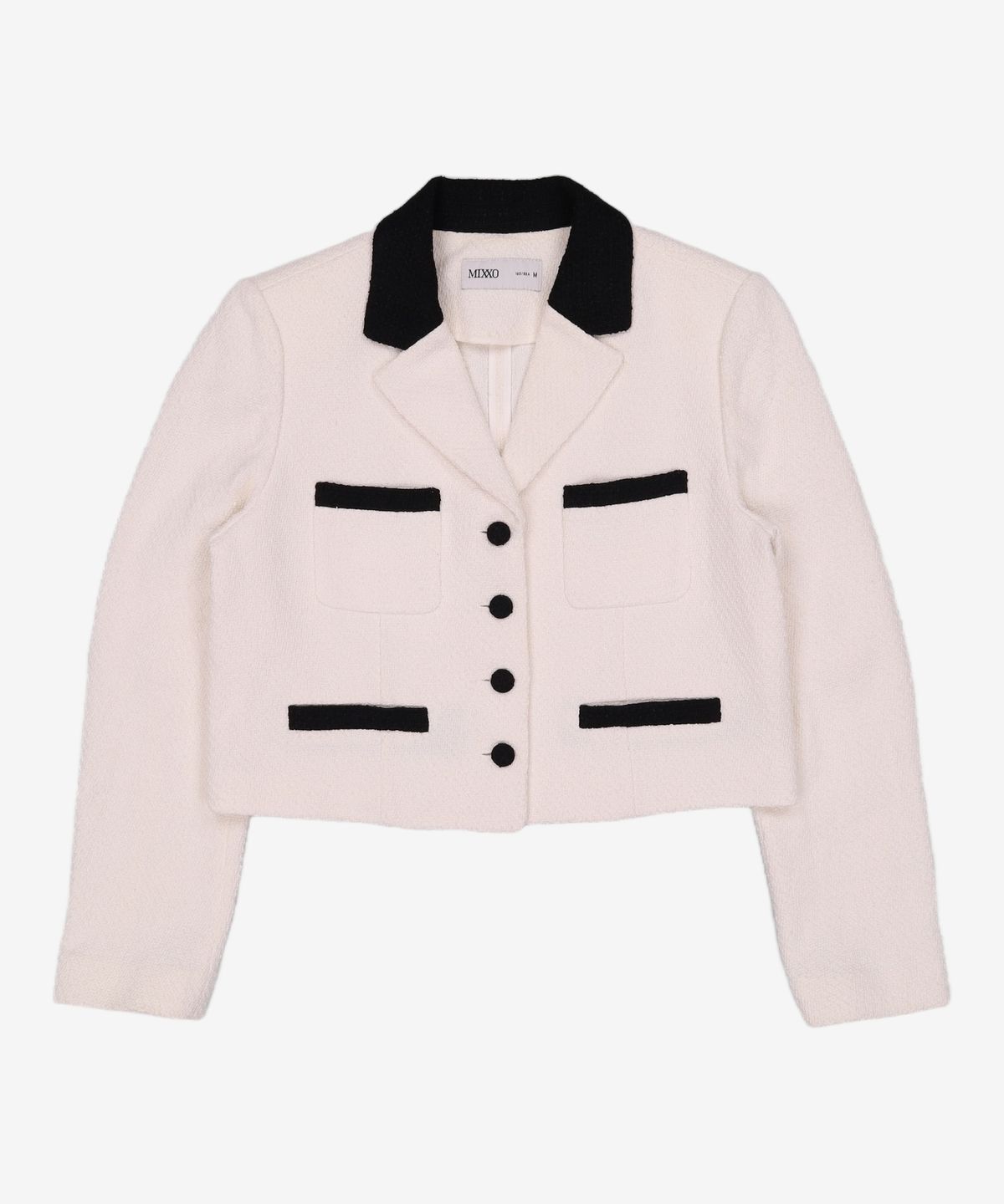 미쏘(MIXXO) 테일러드 트위드 자켓 MIWJKD411G M