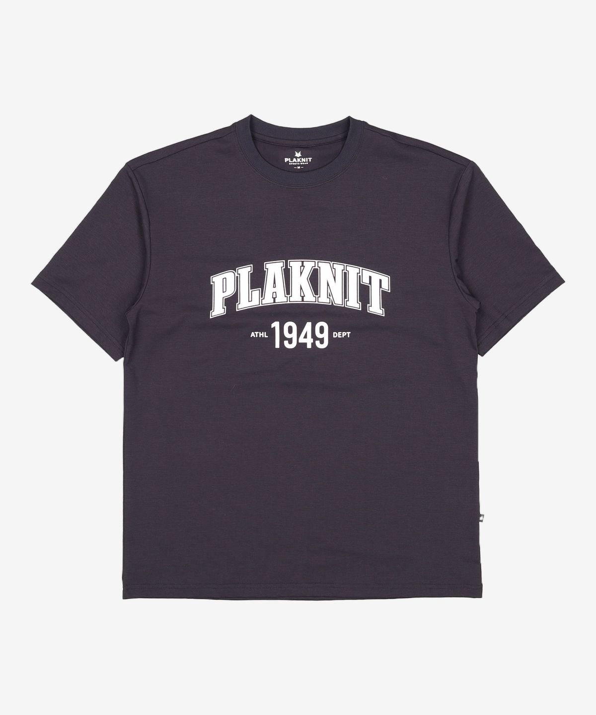 플래니트(PLAKNIT) 퀵드라이 세미오버핏 아치로고 티셔츠 M