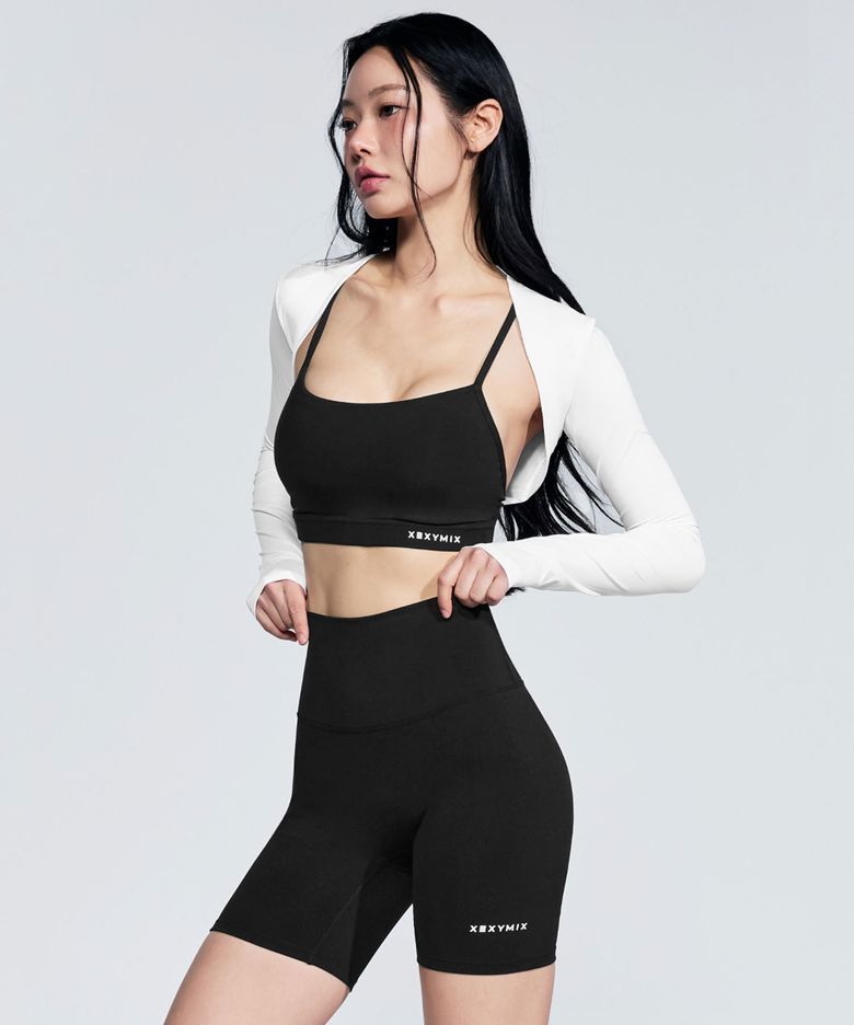 블랙라벨 시그니처 360N 레깅스 3.5부 XWFSG02H2