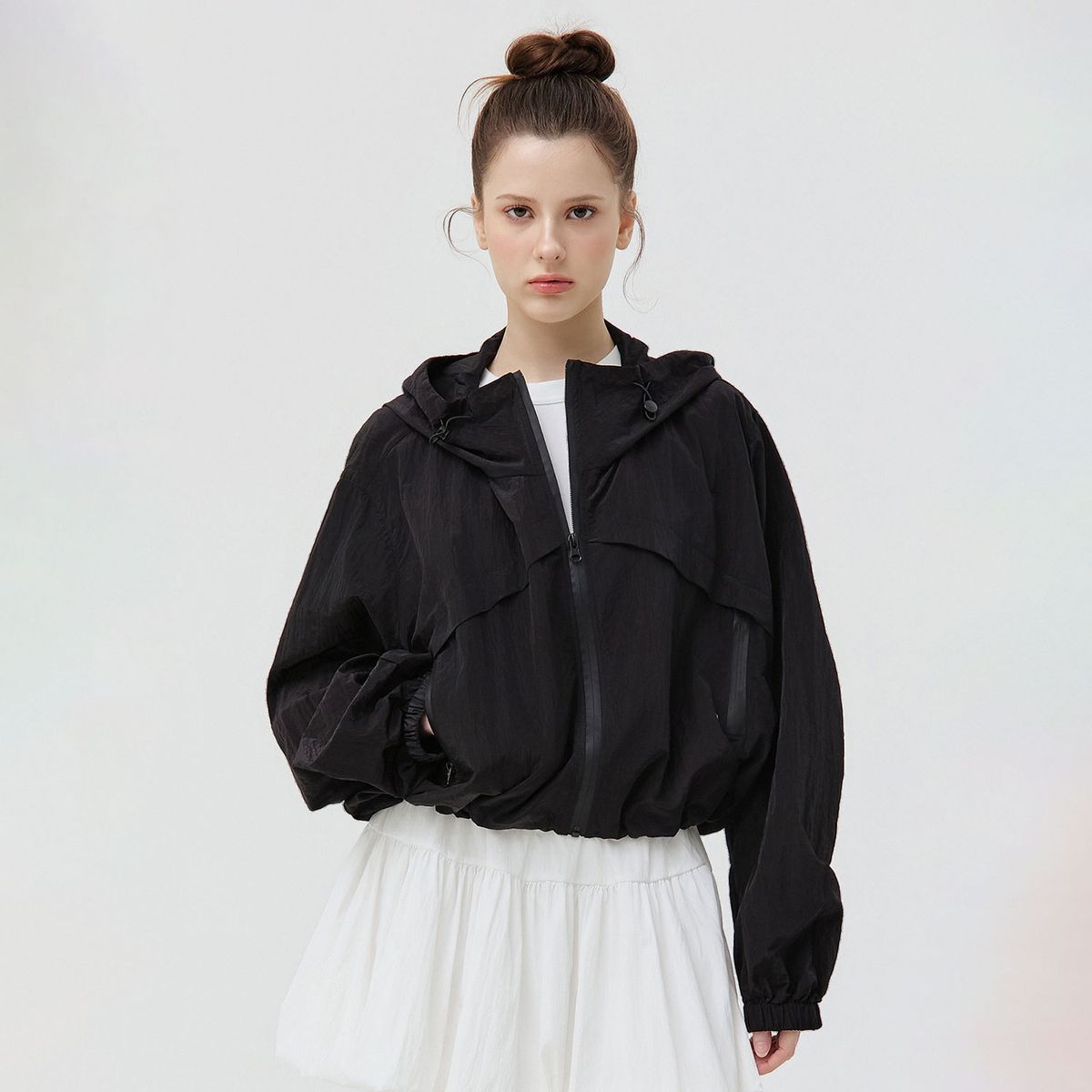 마틴골프(MARTINE GOLF) Air Line Windbreaker_BLACK