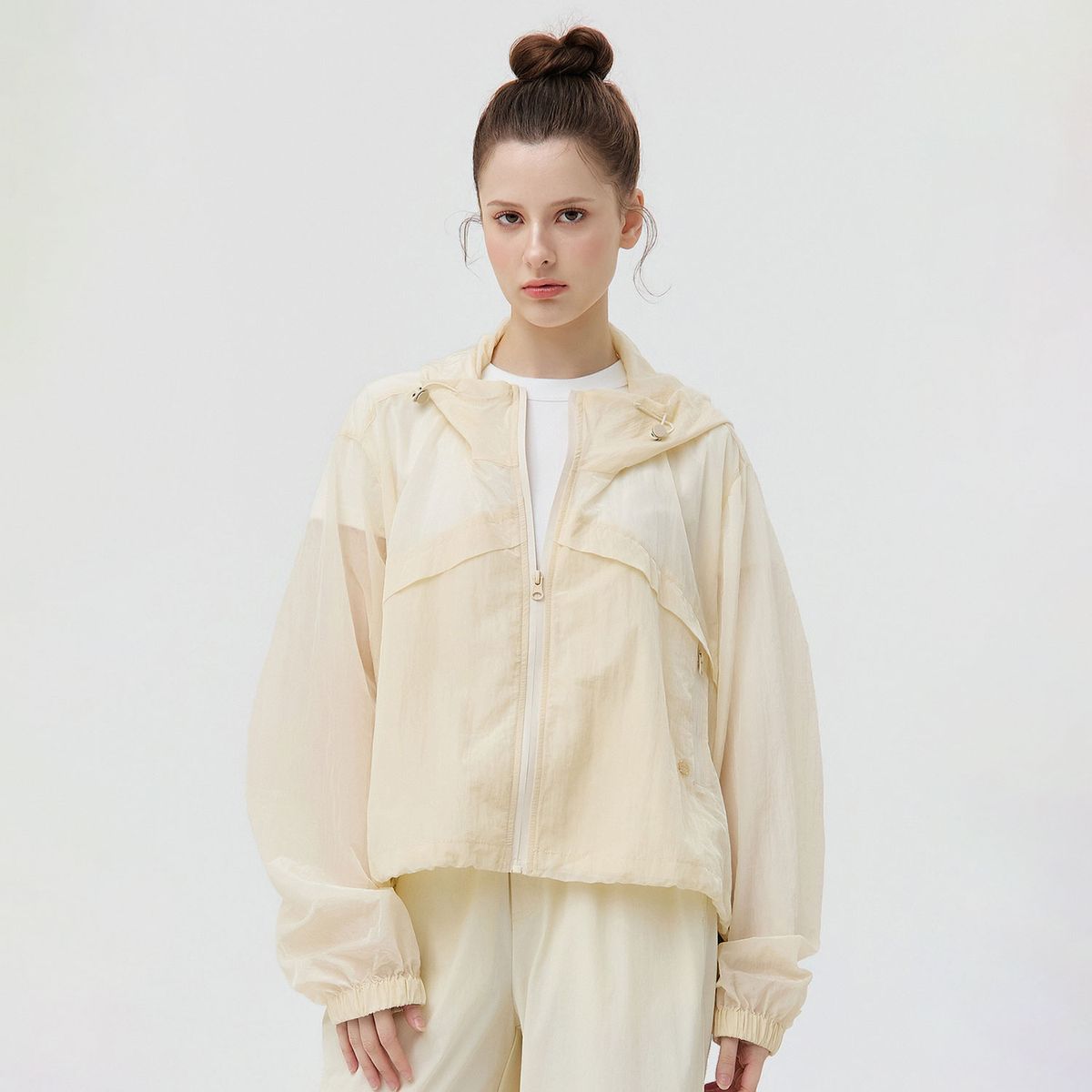 마틴골프(MARTINE GOLF) Air Line Windbreaker_BEIGE