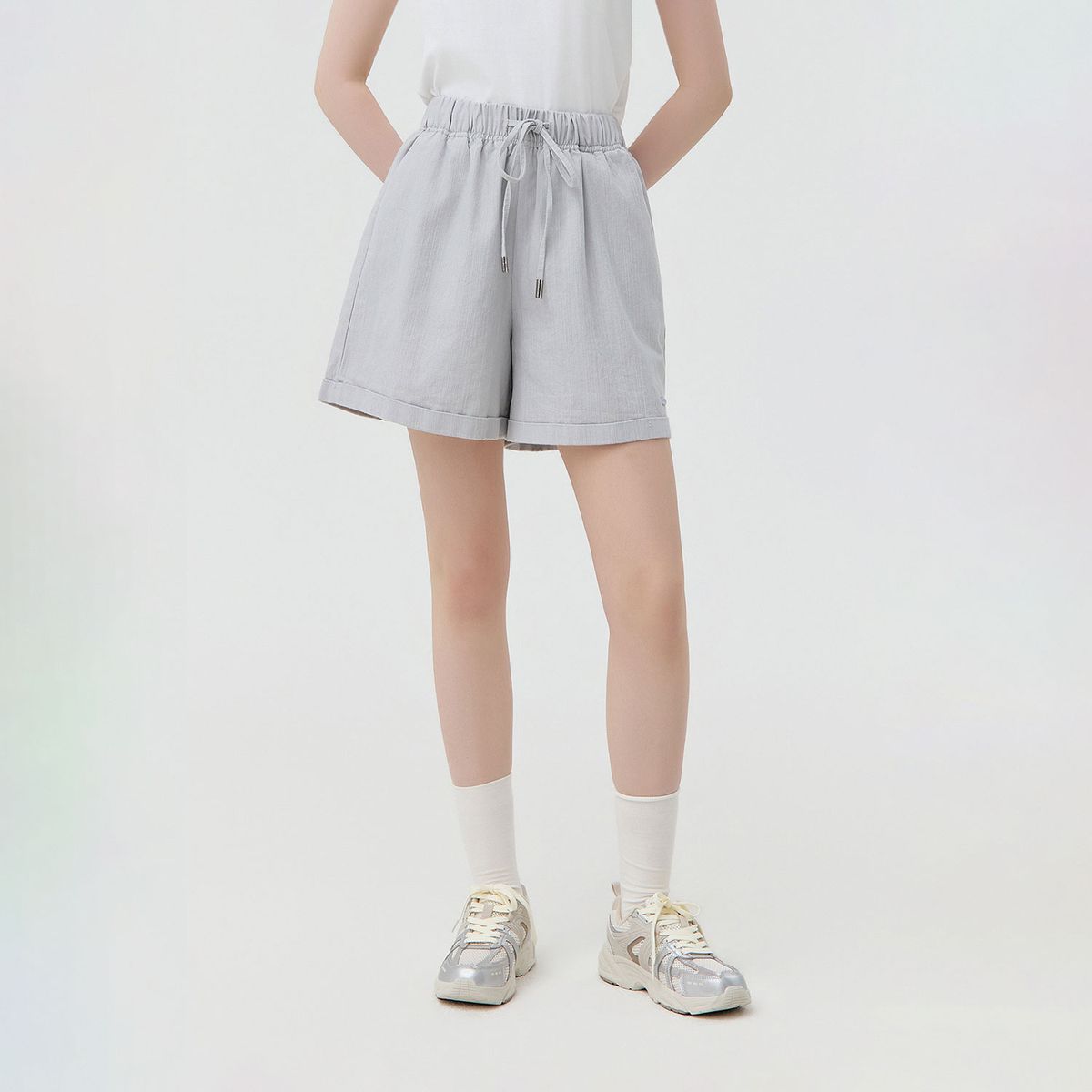 마틴골프(MARTINE GOLF) Easy Cabra Half Pants_L/GRAY