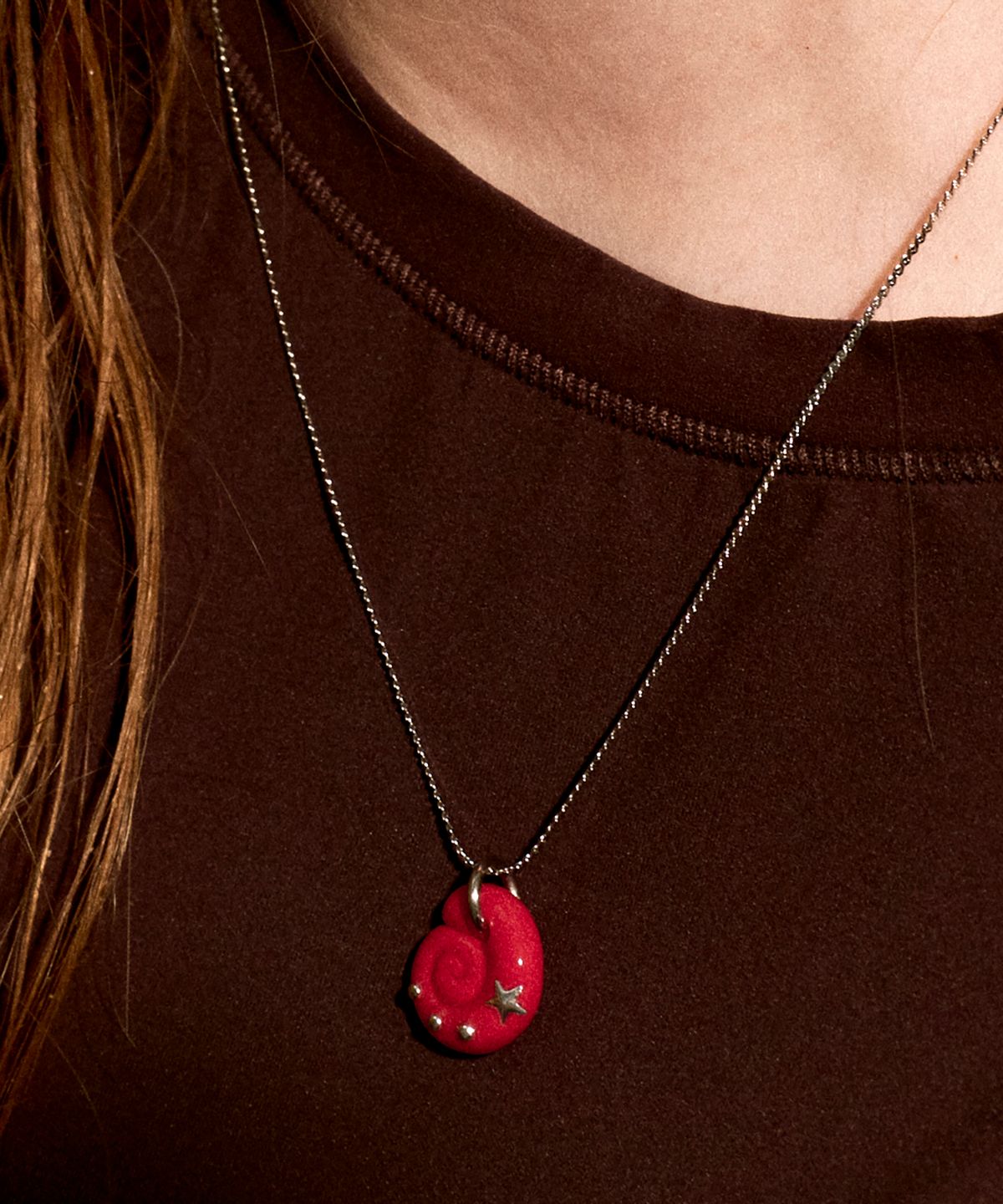 엔프프(NFF) eddy necklace-red