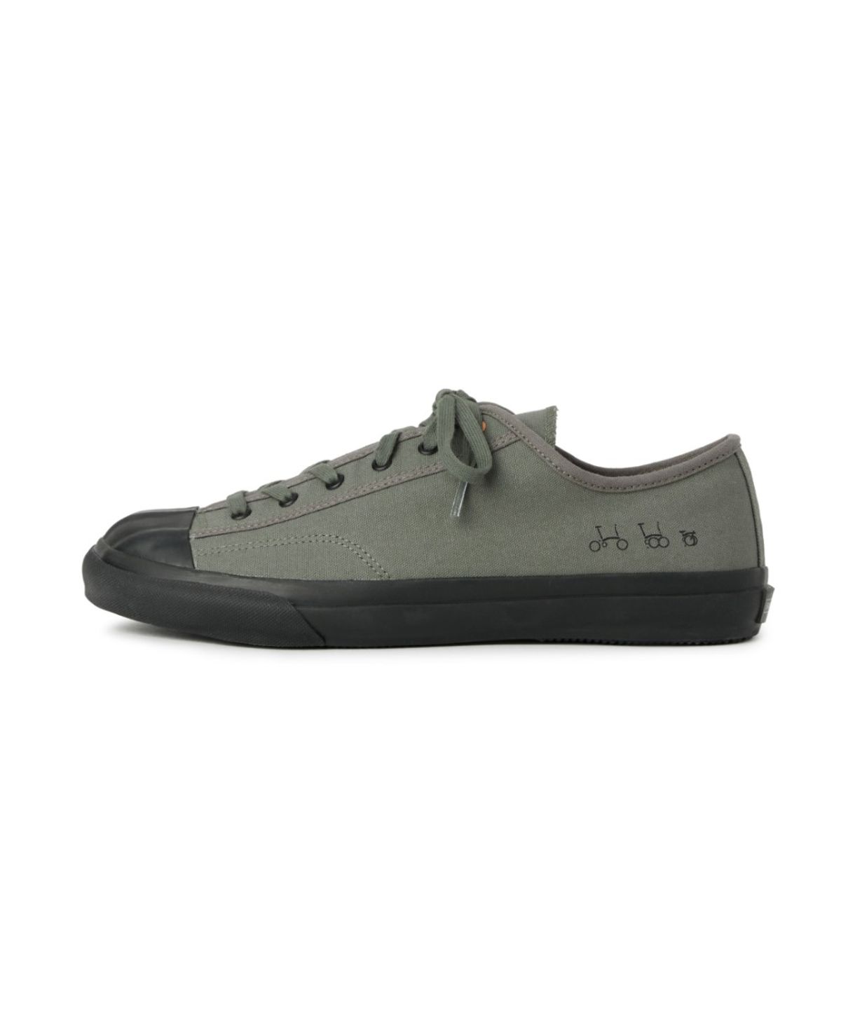 브롬톤 런던(BROMPTON LONDON) HERITAGE CLASSIC SNEAKERS - KHAKI (P265USN420)