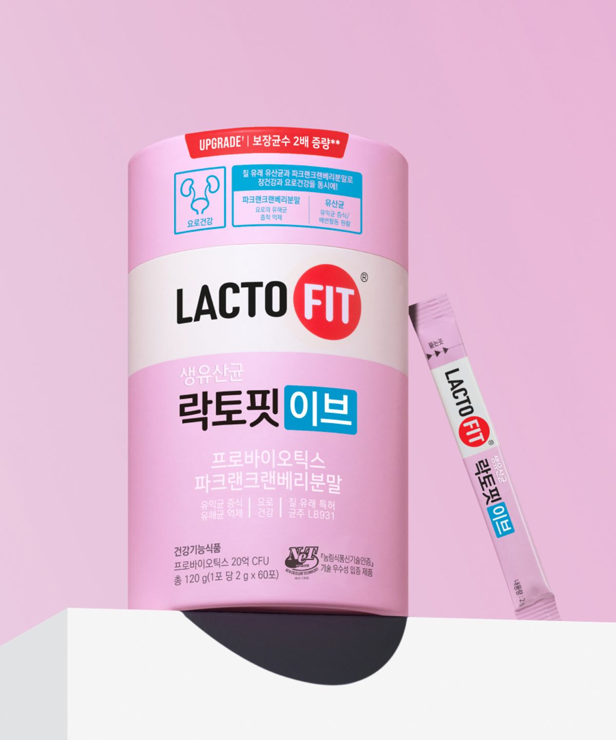 락토핏(LACTOFIT) 락토핏 이브(60포) 1통(1개월분)