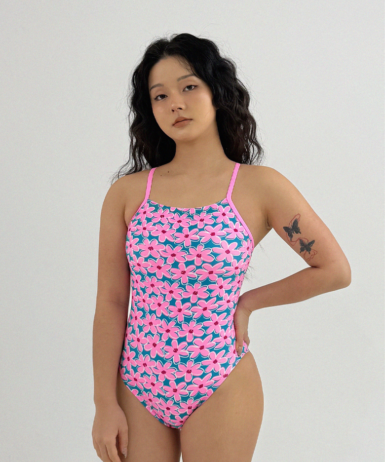 Pink Blossom Swimwear