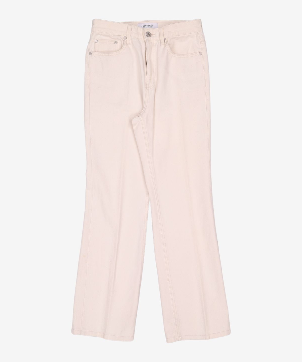 피스워커(PIECE WORKER) Off White / New Boot Cut 28