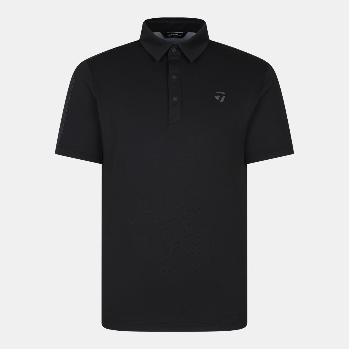 테일러메이드 어패럴(TAYLORMADE APPAREL) 26SS 남성 등판 패턴 카라 반팔 티셔츠 TT6-22HG44-199