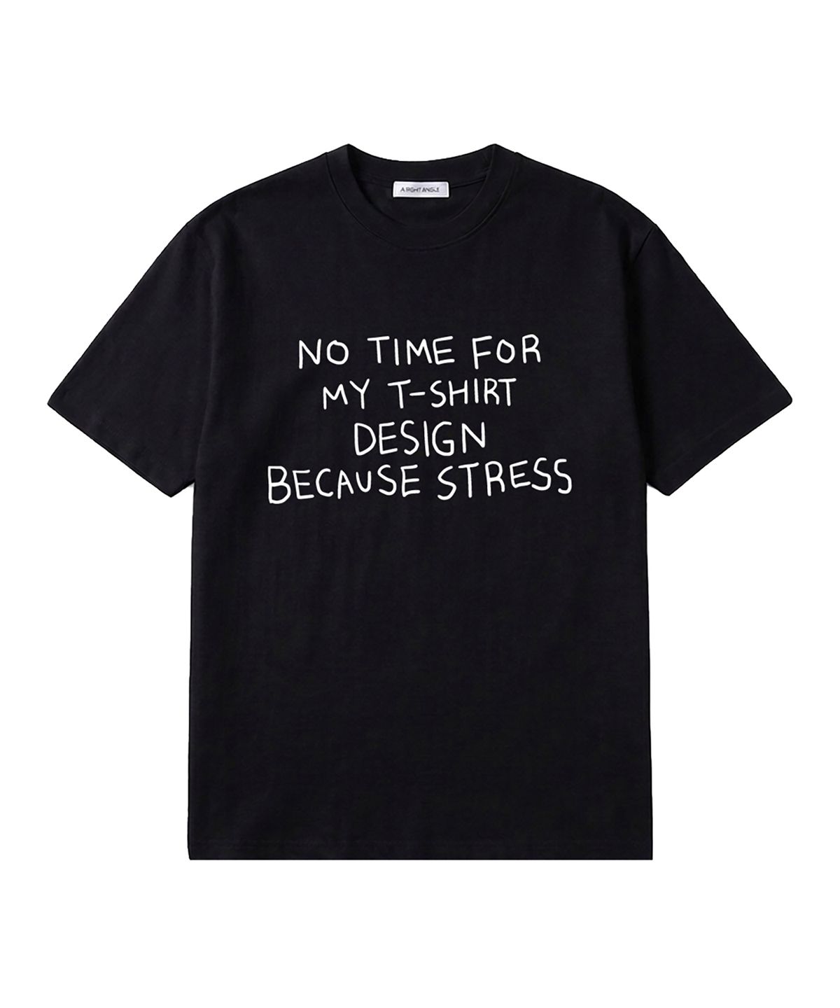 어라이트앵글(ARIGHTANGLE) STRESS LOOSE TEE(2 COLOR)