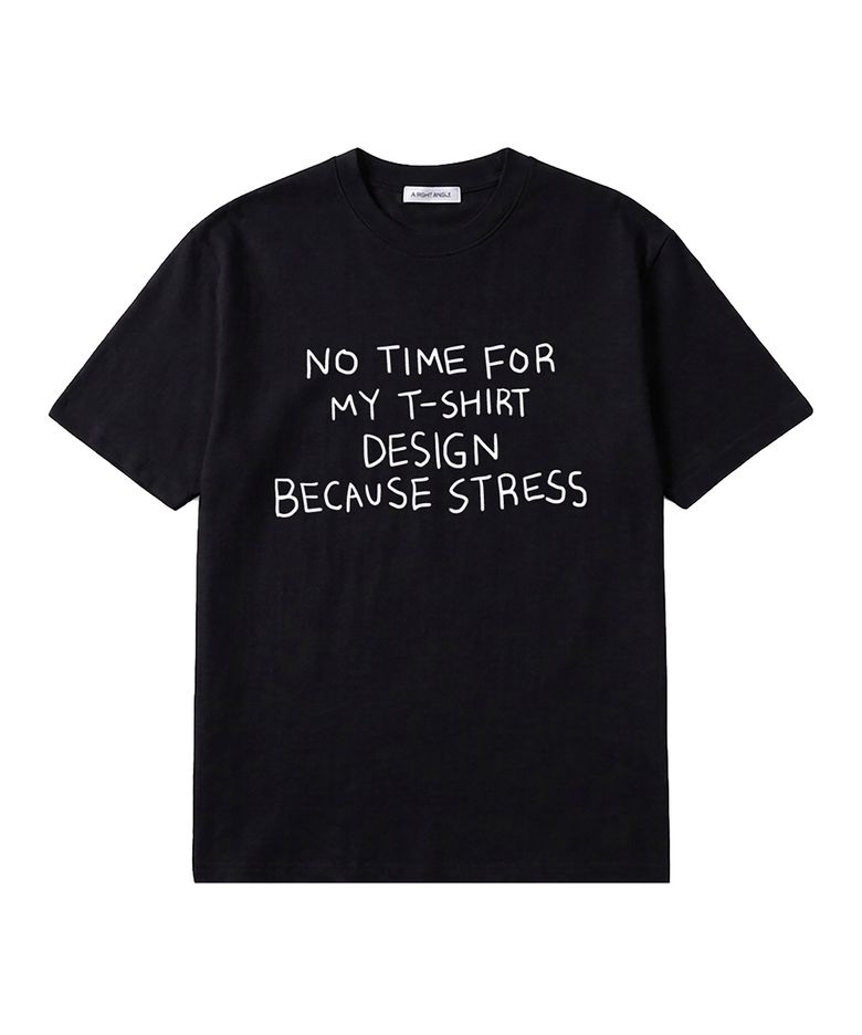 STRESS LOOSE TEE(2 COLOR)