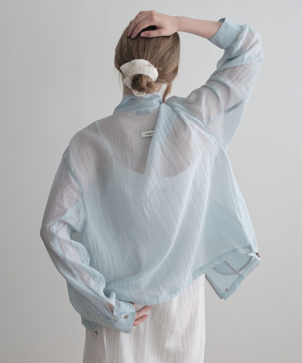 르나브(LENAV) Les half summer wind Jacket (sky)