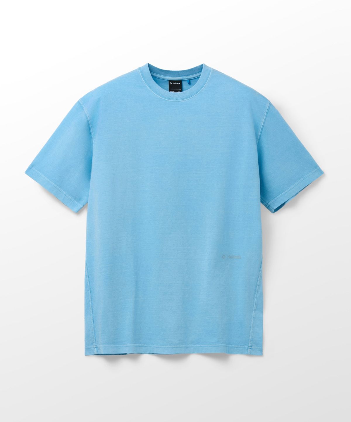 헬리녹스 웨어(HELINOX WEAR) 가먼트 다잉 반팔티셔츠_Cyan Blue