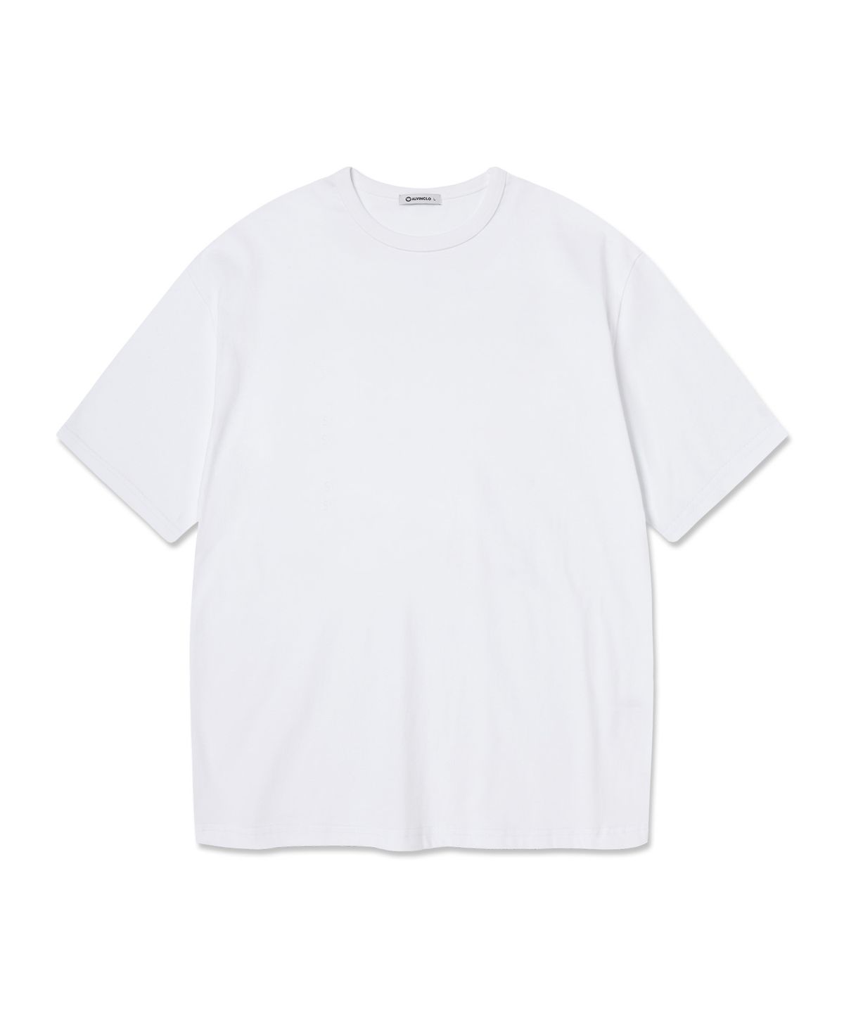 앨빈클로(ALVINCLO) [탄탄한 핏] 무지 오버핏 반팔티셔츠 AST3653 (4COLOR)