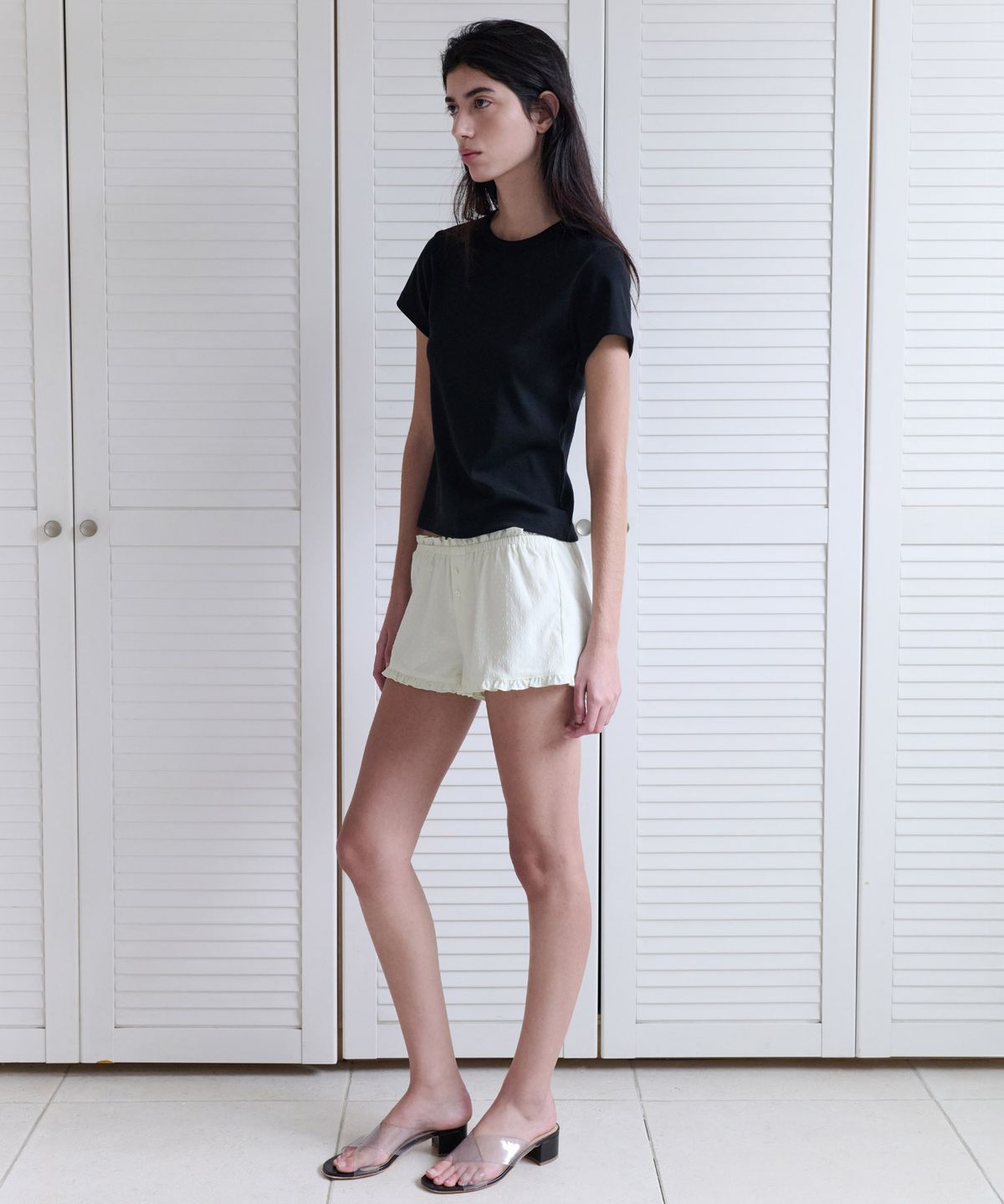 앤니즈(ANDNEEDS) Ella frill half pants (mint)