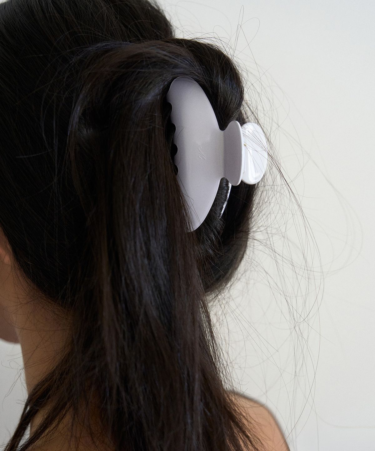 망고매니플리즈(MANGO MANY PLEASE) JELLY CLAW CLIP_OPAL WHITE