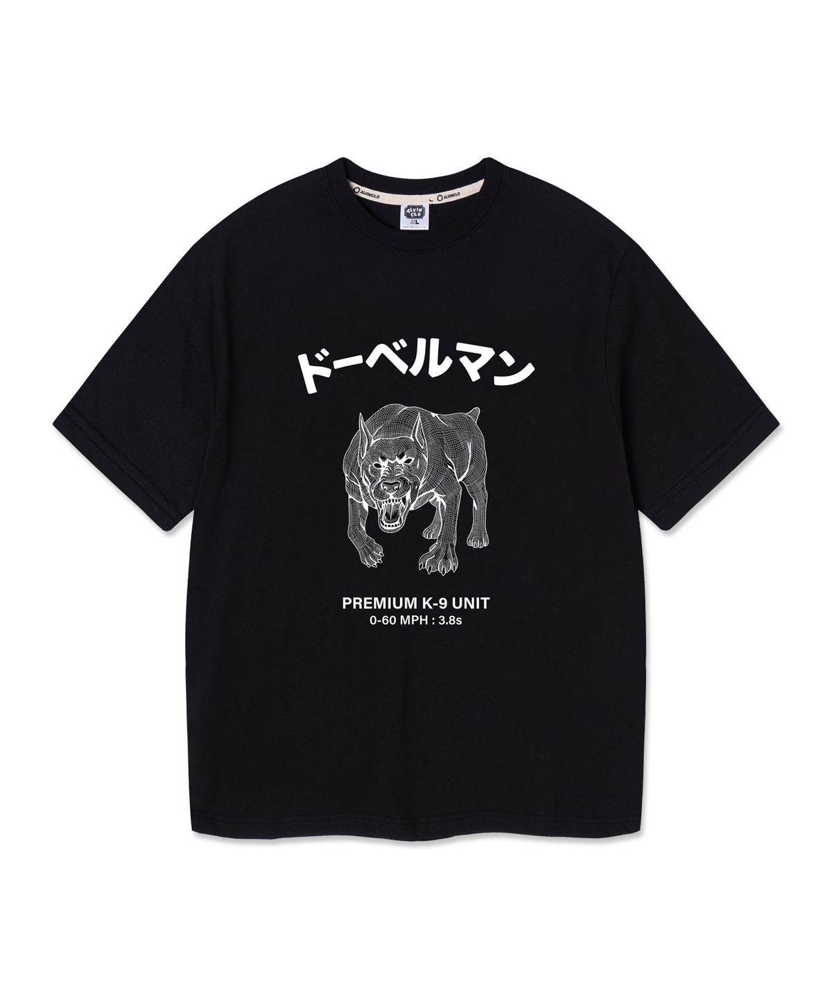 앨빈클로(ALVINCLO) 도베르만 반팔티셔츠 AST3659 (3COLOR)