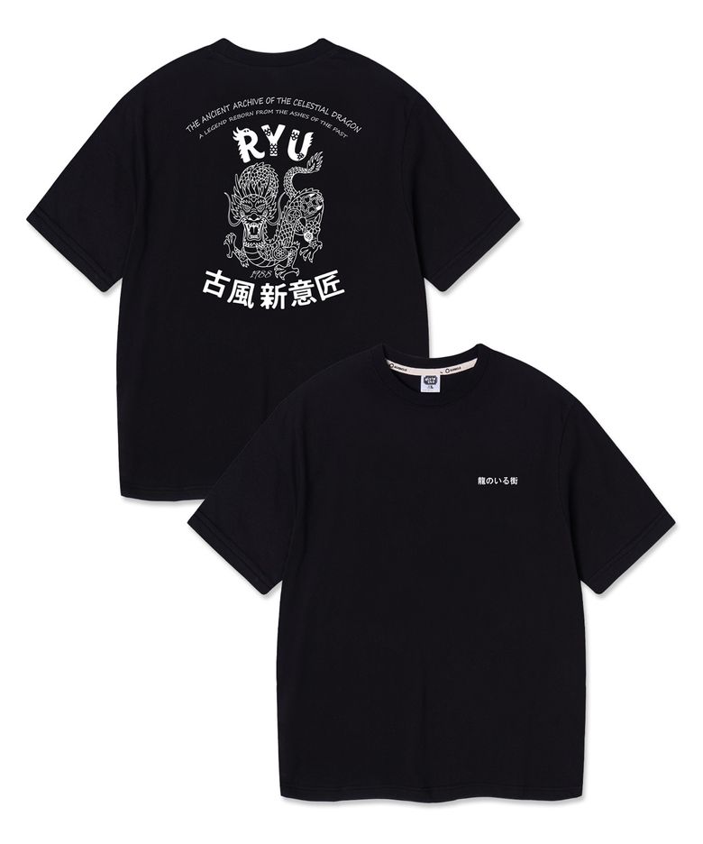 DRAGON 반팔티셔츠 AST3675 (3COLOR)