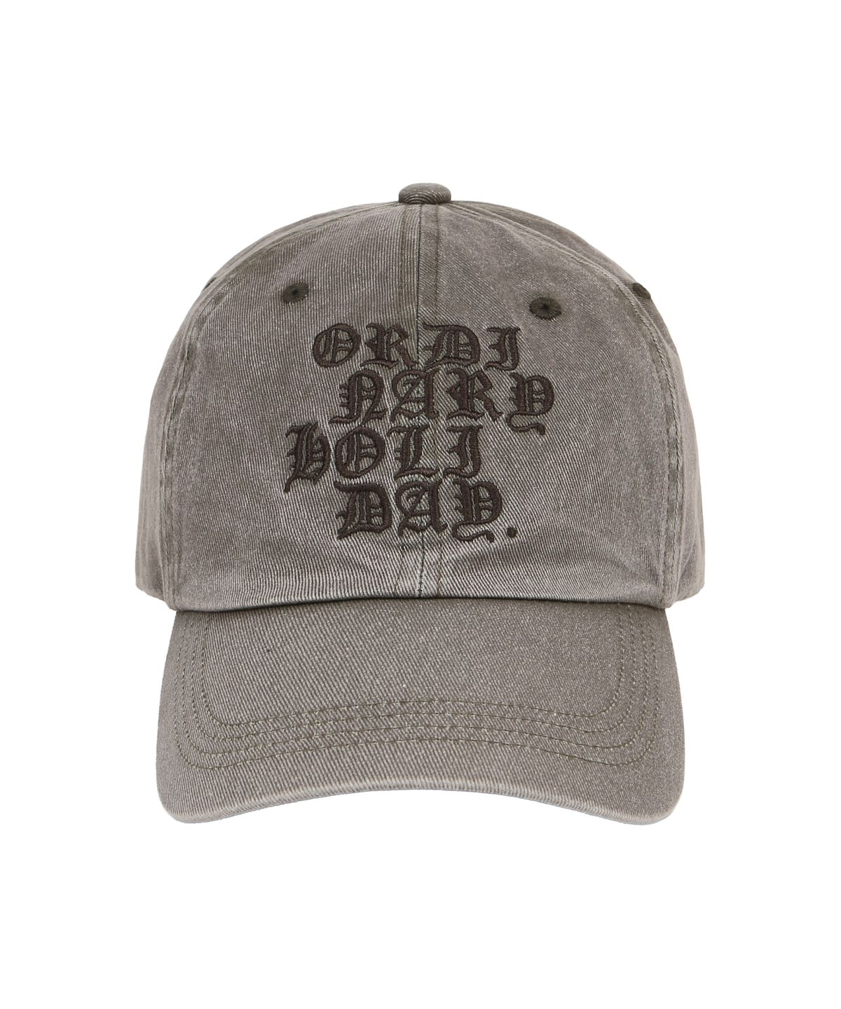 오디너리 홀리데이(ORDINARY HOLIDAY) LOGO BALL CAP [KHAKI]