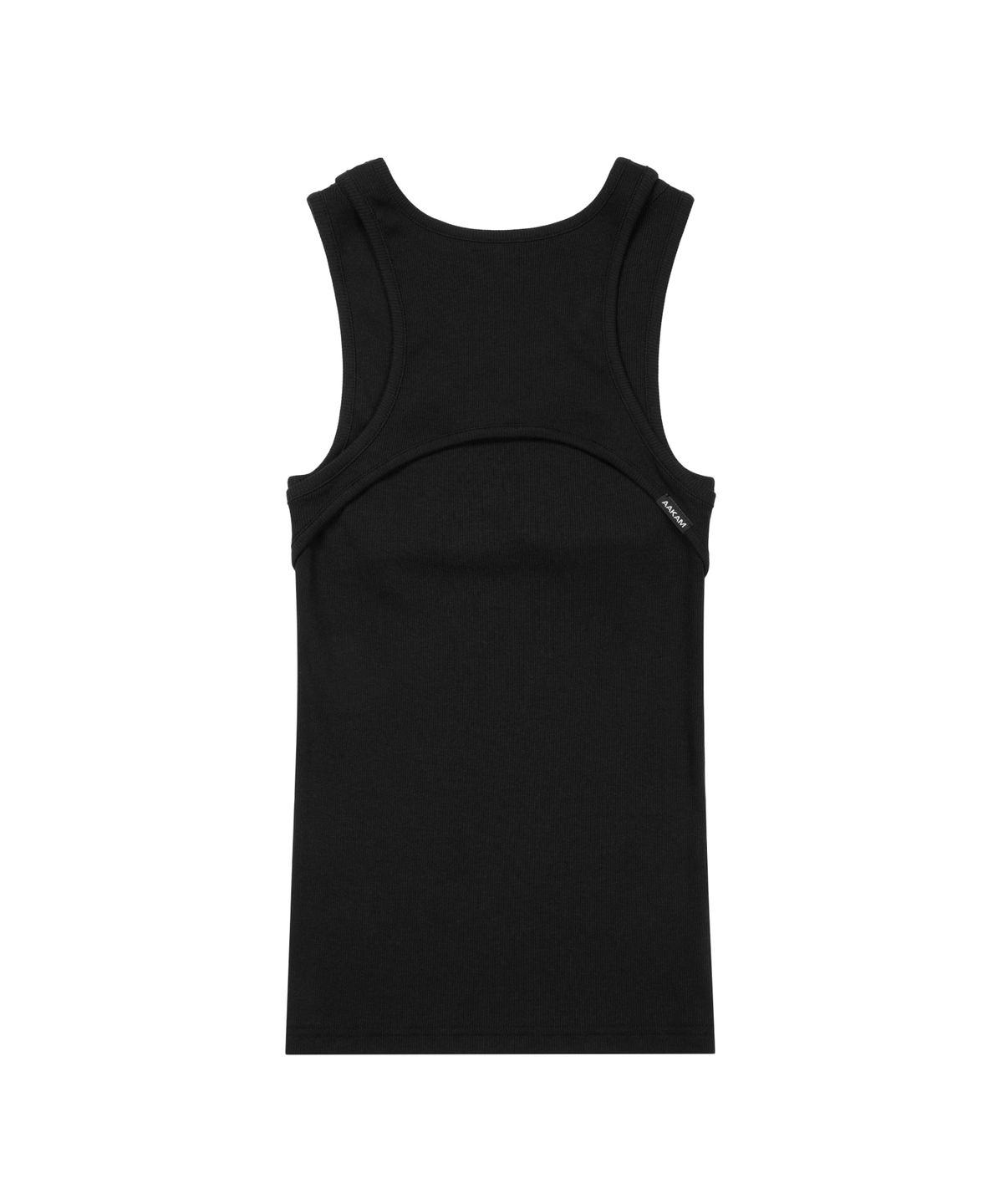 아캄(AAKAM) Back Layered Sleeveless (Black)