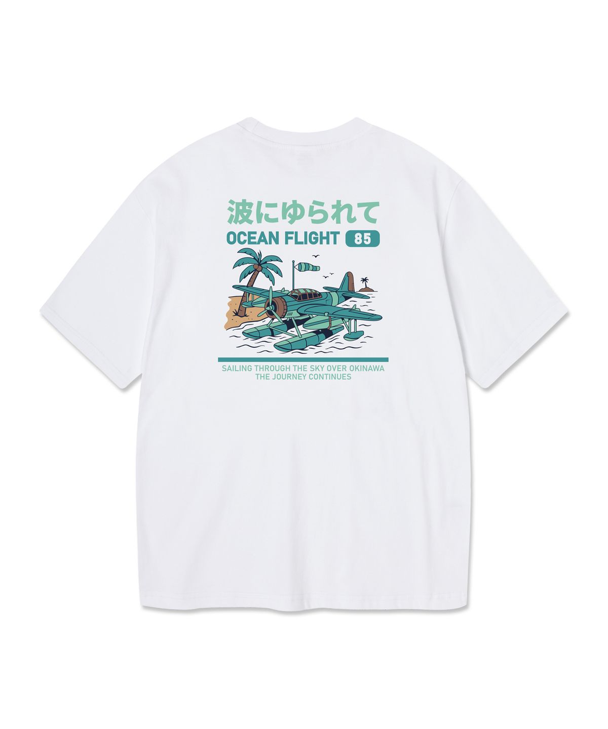 앨빈클로(ALVINCLO) OCEAN FLIGHT 반팔티셔츠 AST3672 (4COLOR)