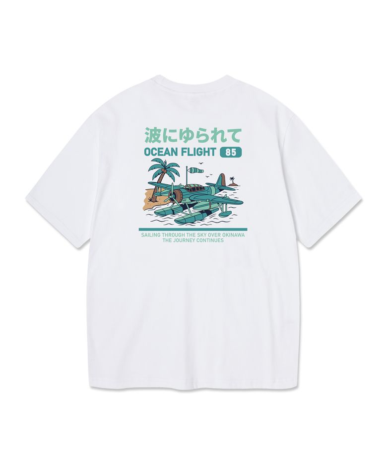OCEAN FLIGHT 반팔티셔츠 AST3672 (4COLOR)