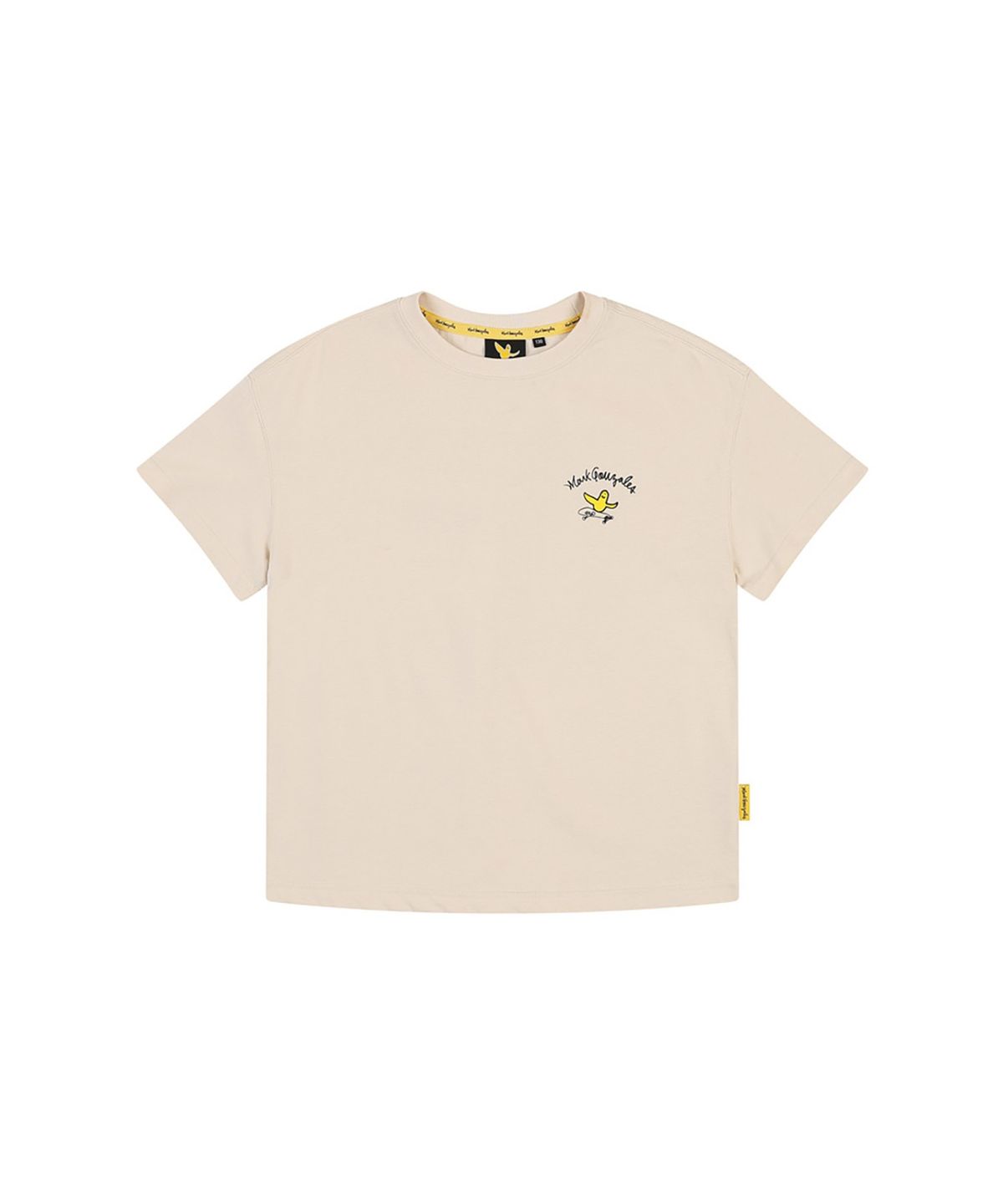 마크곤잘레스 키즈(MARK GONZALES KIDS) 디지털 엔젤 라운드 티셔츠_베이지_MG62TS02BE