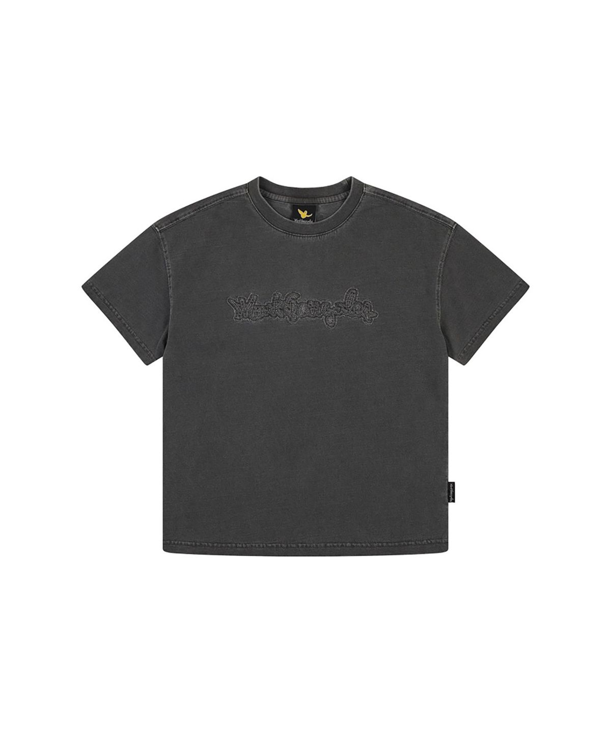 마크곤잘레스 키즈(MARK GONZALES KIDS) 마곤 피그먼트 반팔 티셔츠_다크그레이_MG62TS06DG