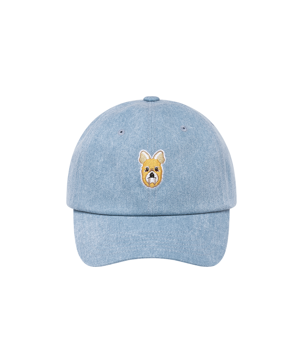 고라미스(GORAMIS) 고라니 페이스 볼 캡 [LIGHT BLUE]