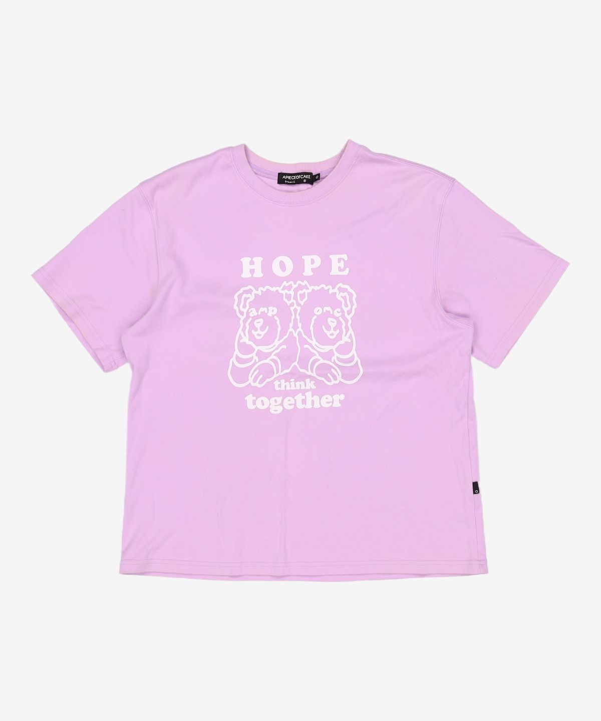 어피스오브케이크(APIECEOFCAKE) HTT 1/2 T-shirts_Violet S
