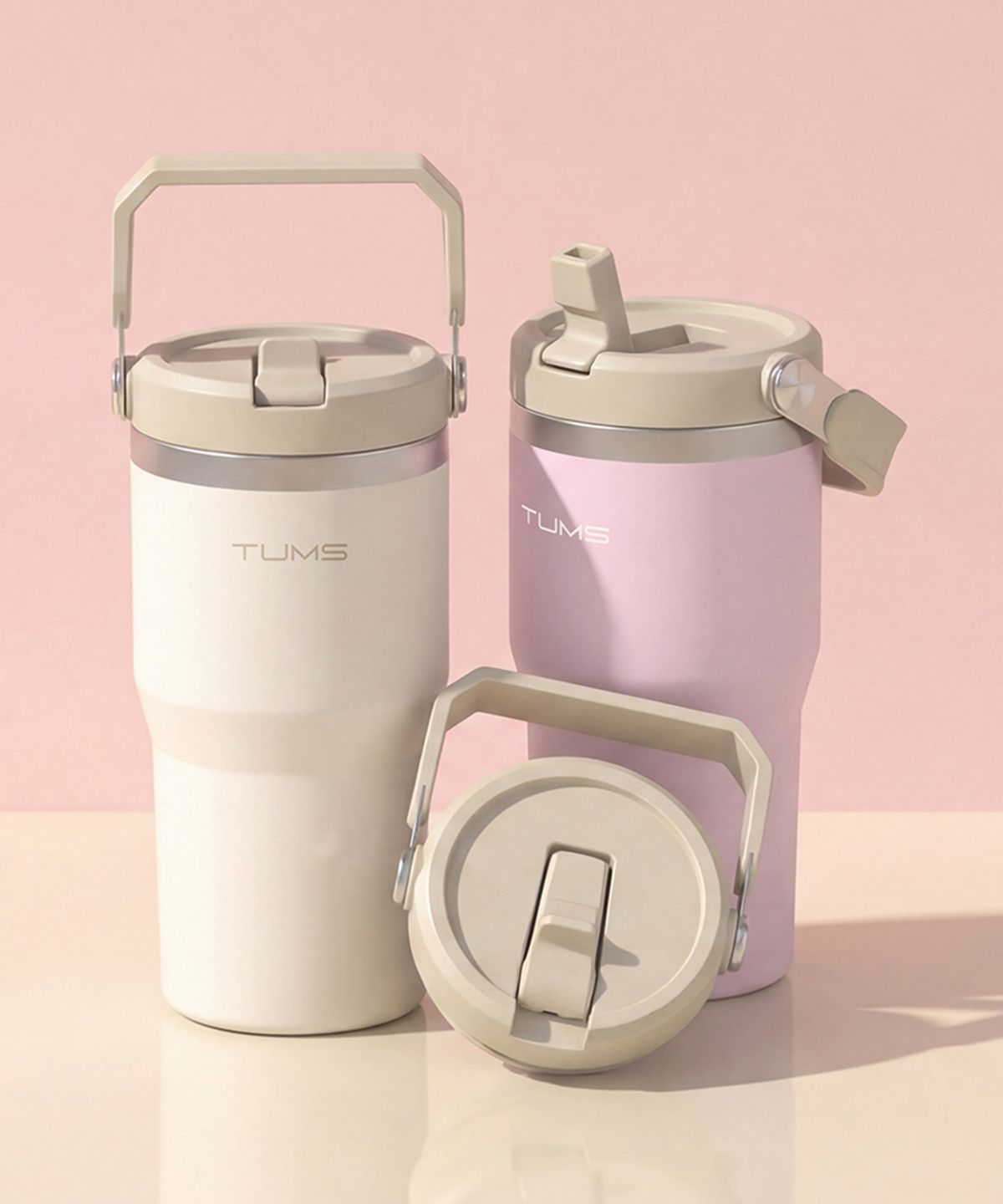 텀스(TUMS) NEW 마인 핸들 진공 스텐텀블러 620ml
