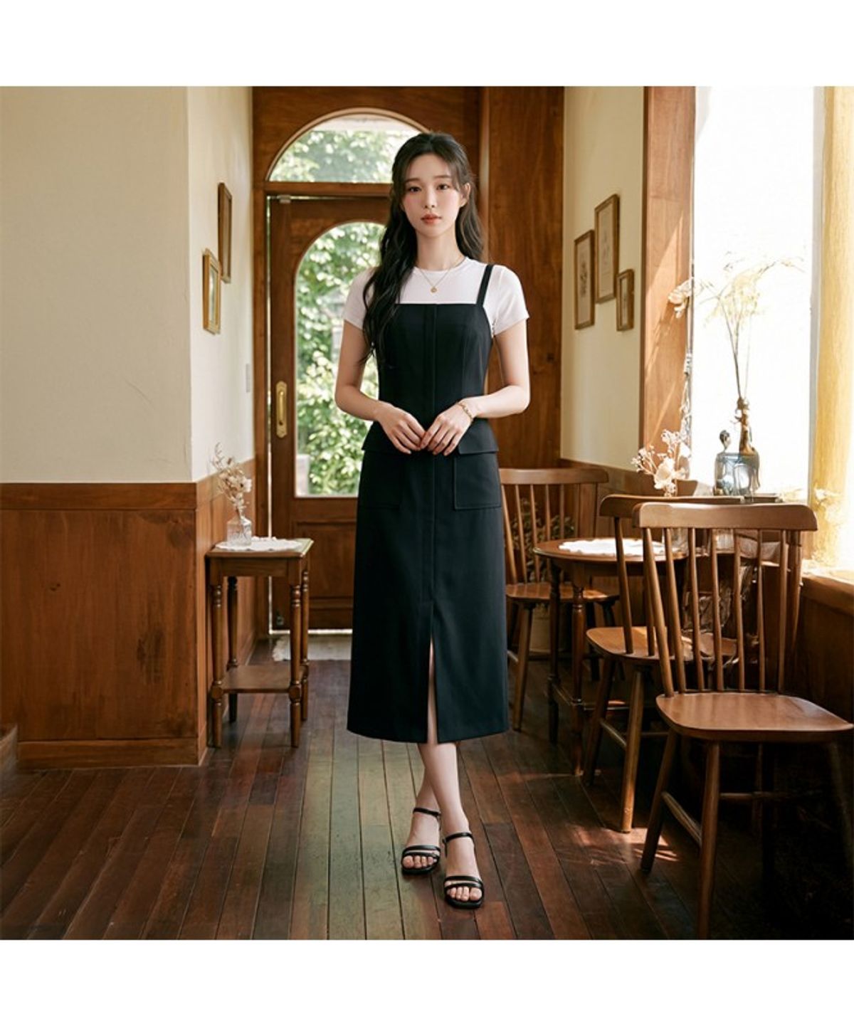 숲(SOUP) 뷔스티에 원피스(SA3OP86)
