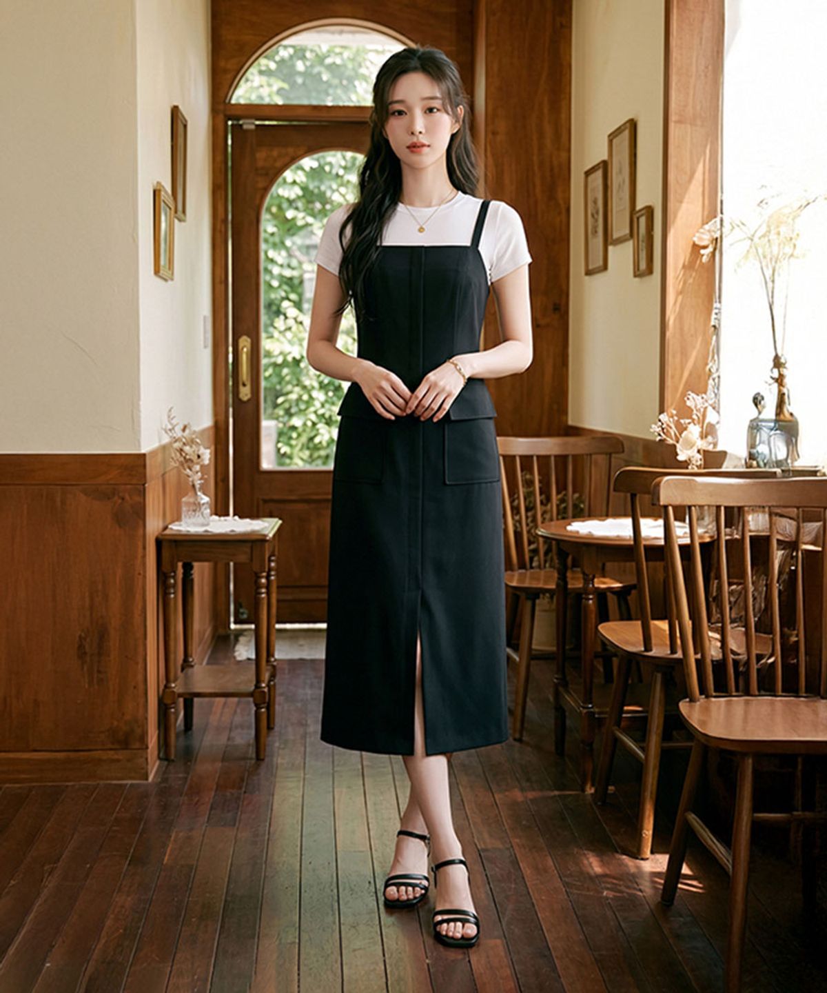 숲(SOUP) 뷔스티에 원피스(SA3OP86)