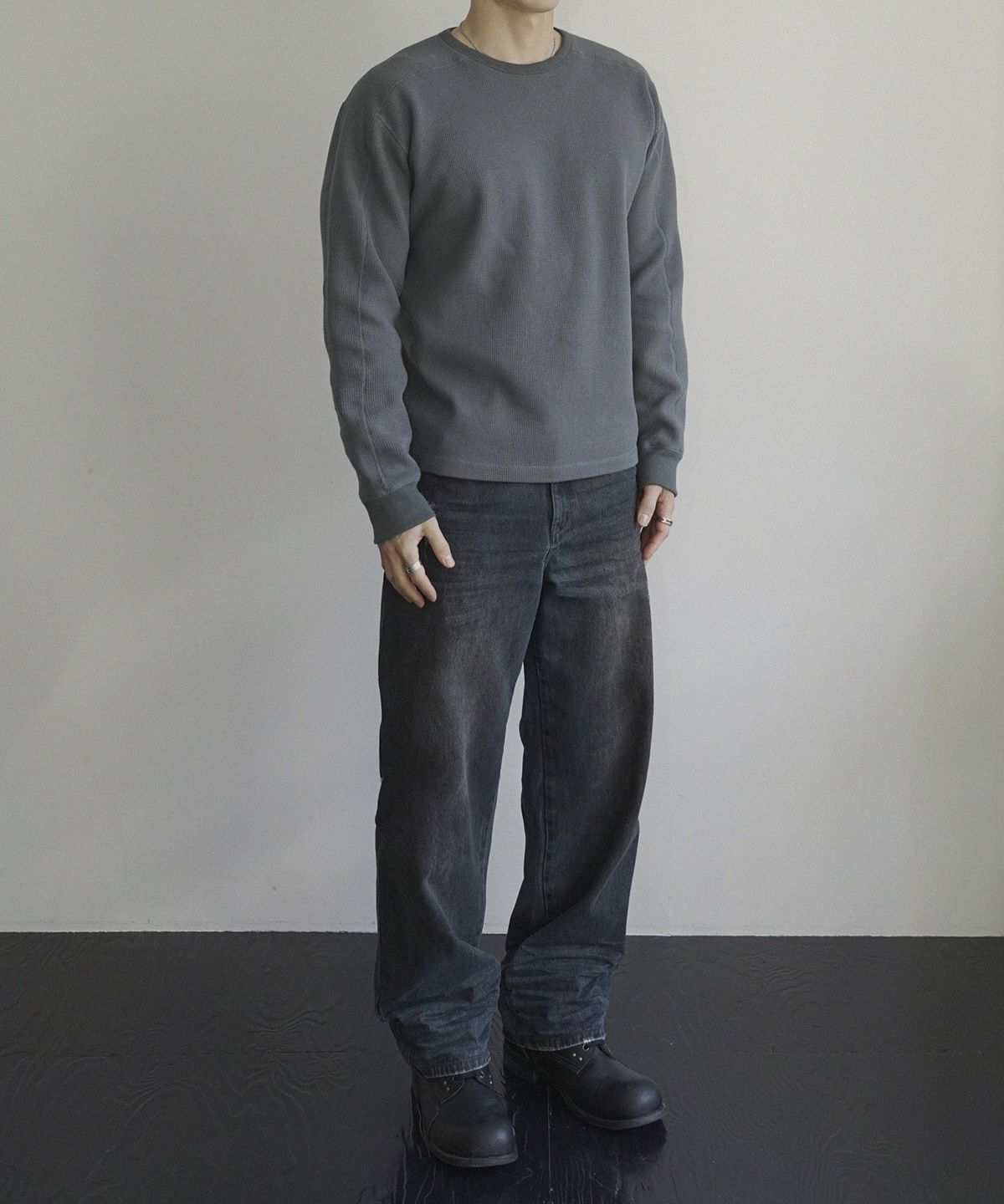 시도(SIIIIDO) JESSE WAFFLE T(BLUE)