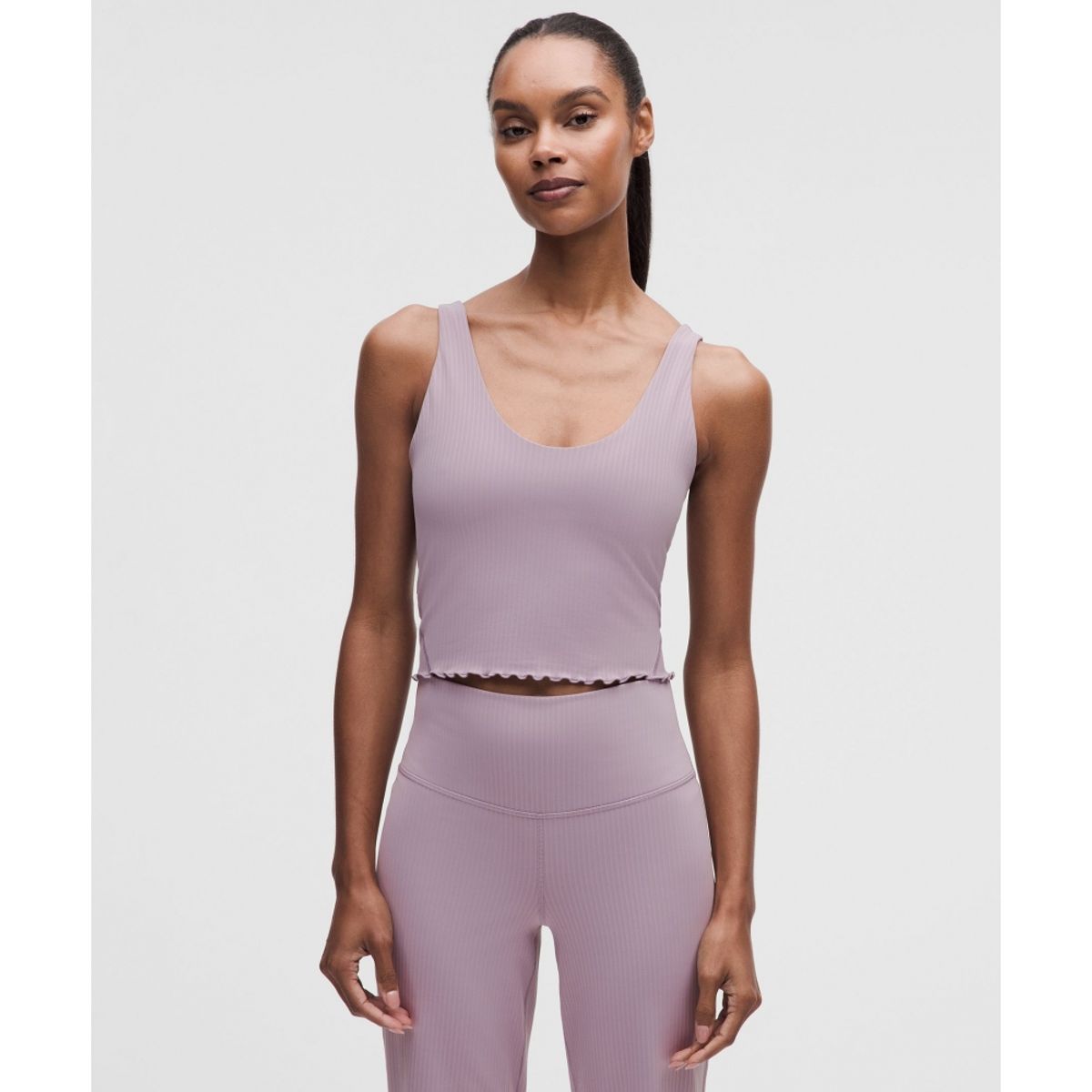 룰루레몬(LULULEMON) Align™ 레터스 헴 탱크탑 *라이트 서포트, B C컵