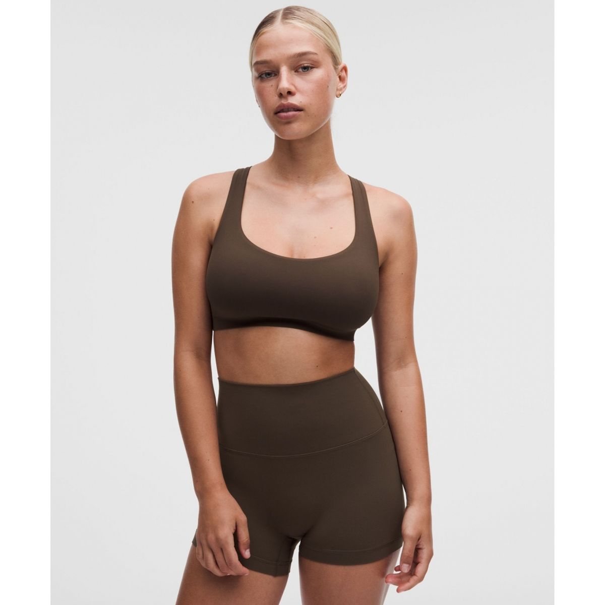 룰루레몬(LULULEMON) 플렉시플렉스 스트래피 요가 브라 *라이트 서포트, D DDD컵
