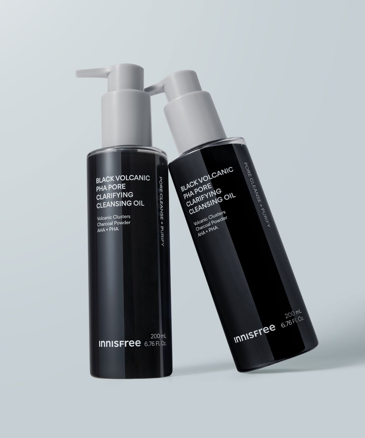이니스프리(INNISFREE) 블랙 화산송이 파하 모공 클렌징 오일 200mL 2개