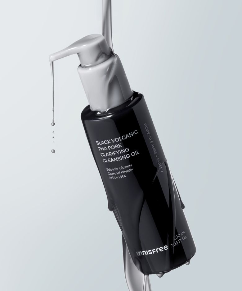 블랙 화산송이 파하 모공 클렌징 오일 200mL