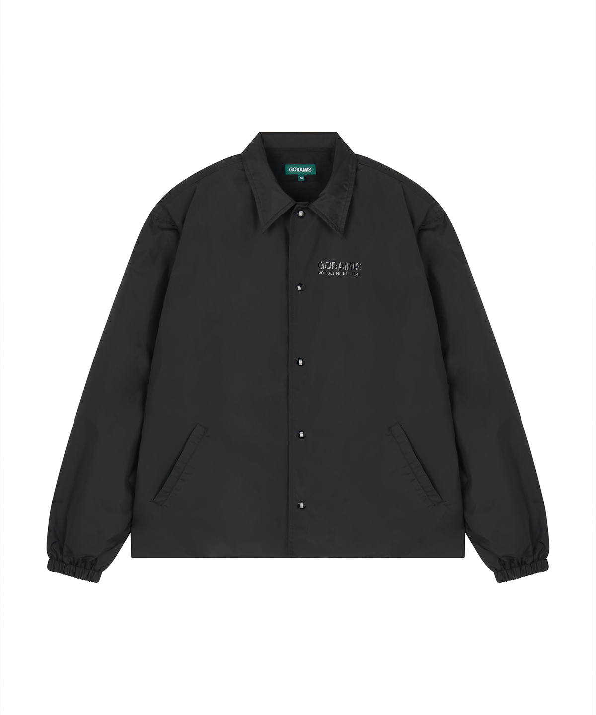 고라미스(GORAMIS) 빅 심볼 코치 자켓 [BLACK]