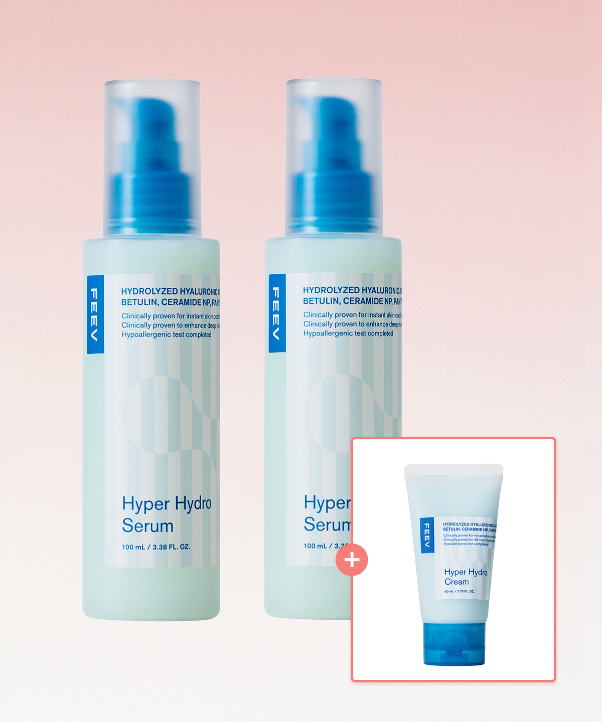 피브(FEEV) [2SET/하이드로 크림 본품 증정] 피브 하이퍼 하이드로  세럼 100ml